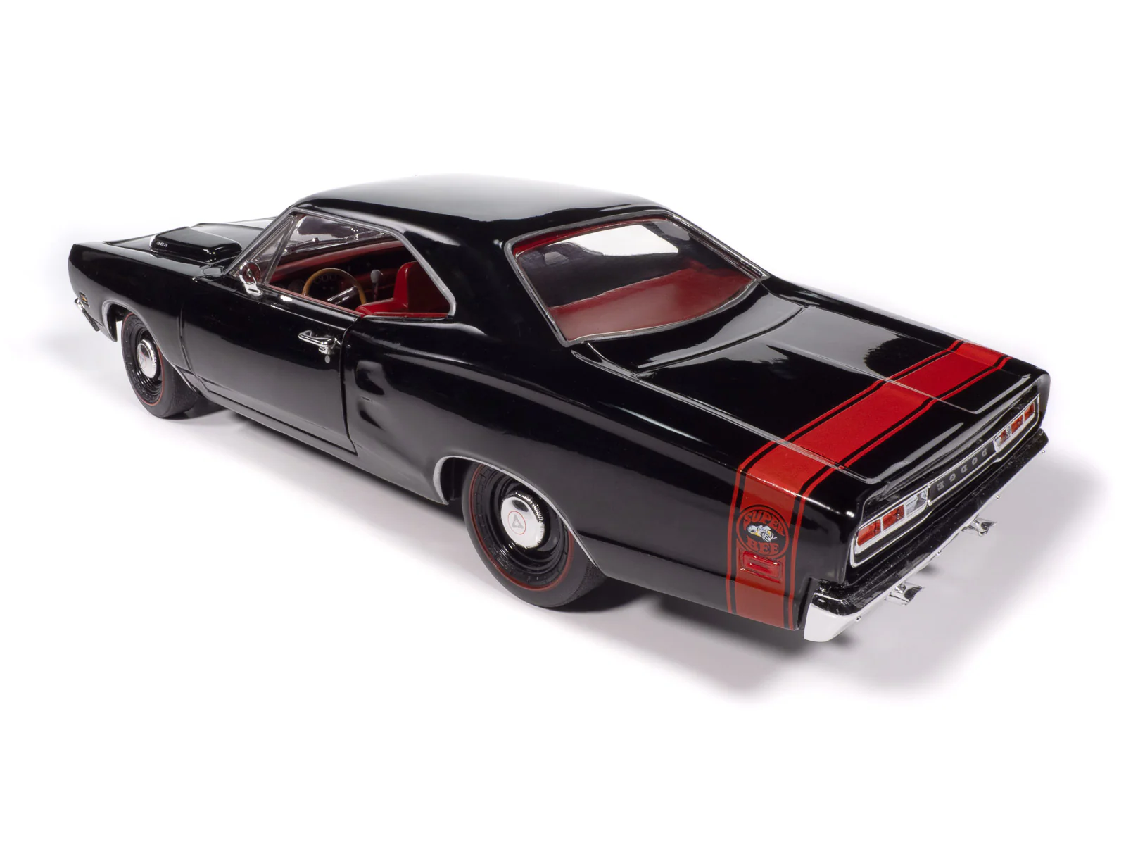 American Muscle 1969 Dodge Coronet Super Bee MCACN 1:18 Scale Diecast - Image 4