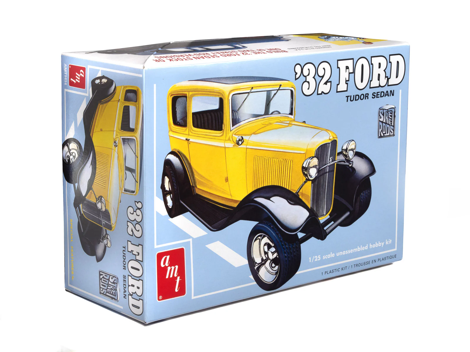 AMT 1932 Ford Sedan Street Rods Series 1:25 Scale Model Kit