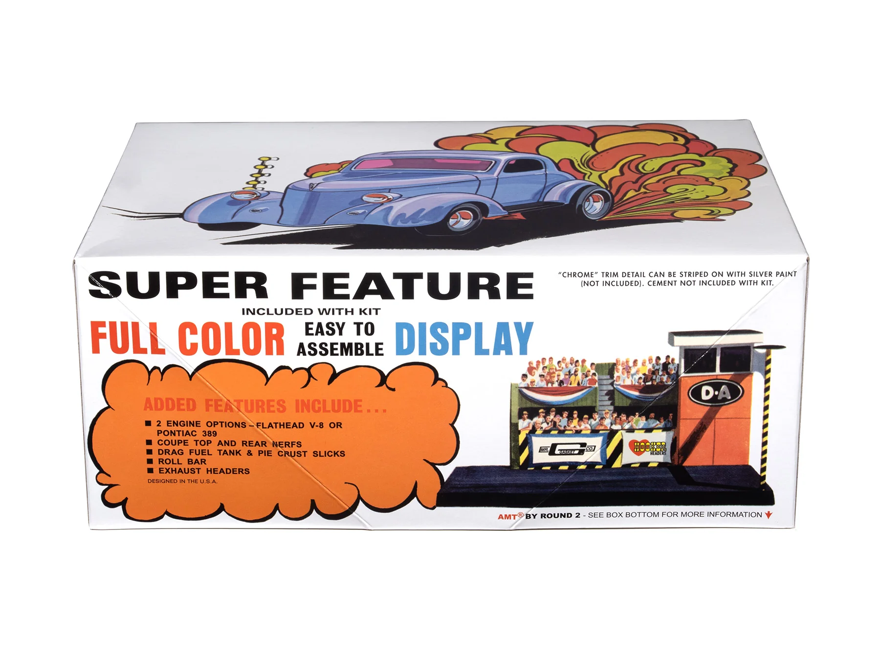 AMT 1936 Ford Coupe Gasser 1:25 Scale Model Kit - Image 3