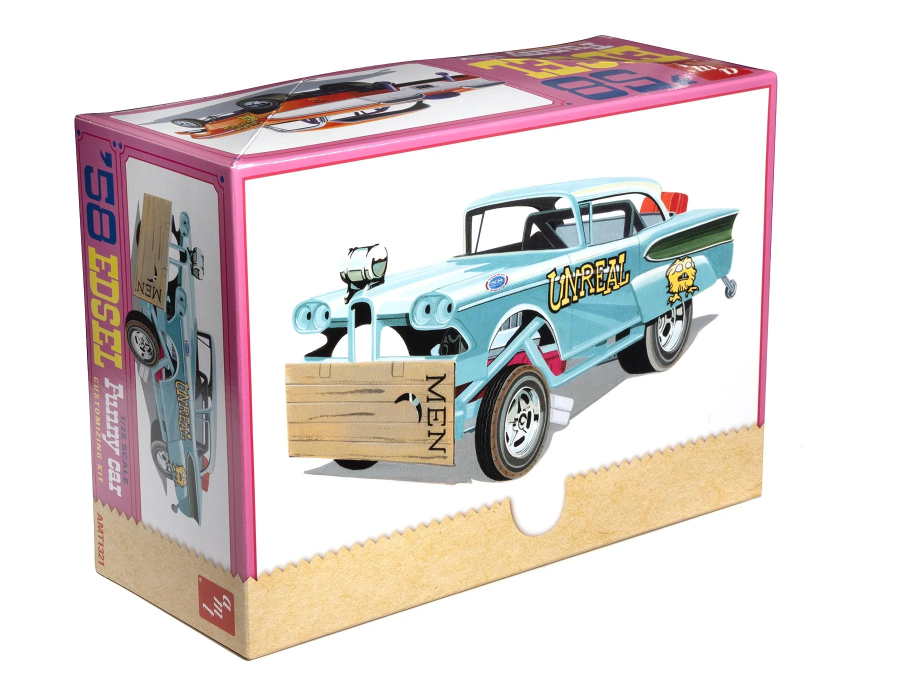 AMT 1958 Edsel AWB Funny Car "Unreal" 1:25 Scale Model Kit