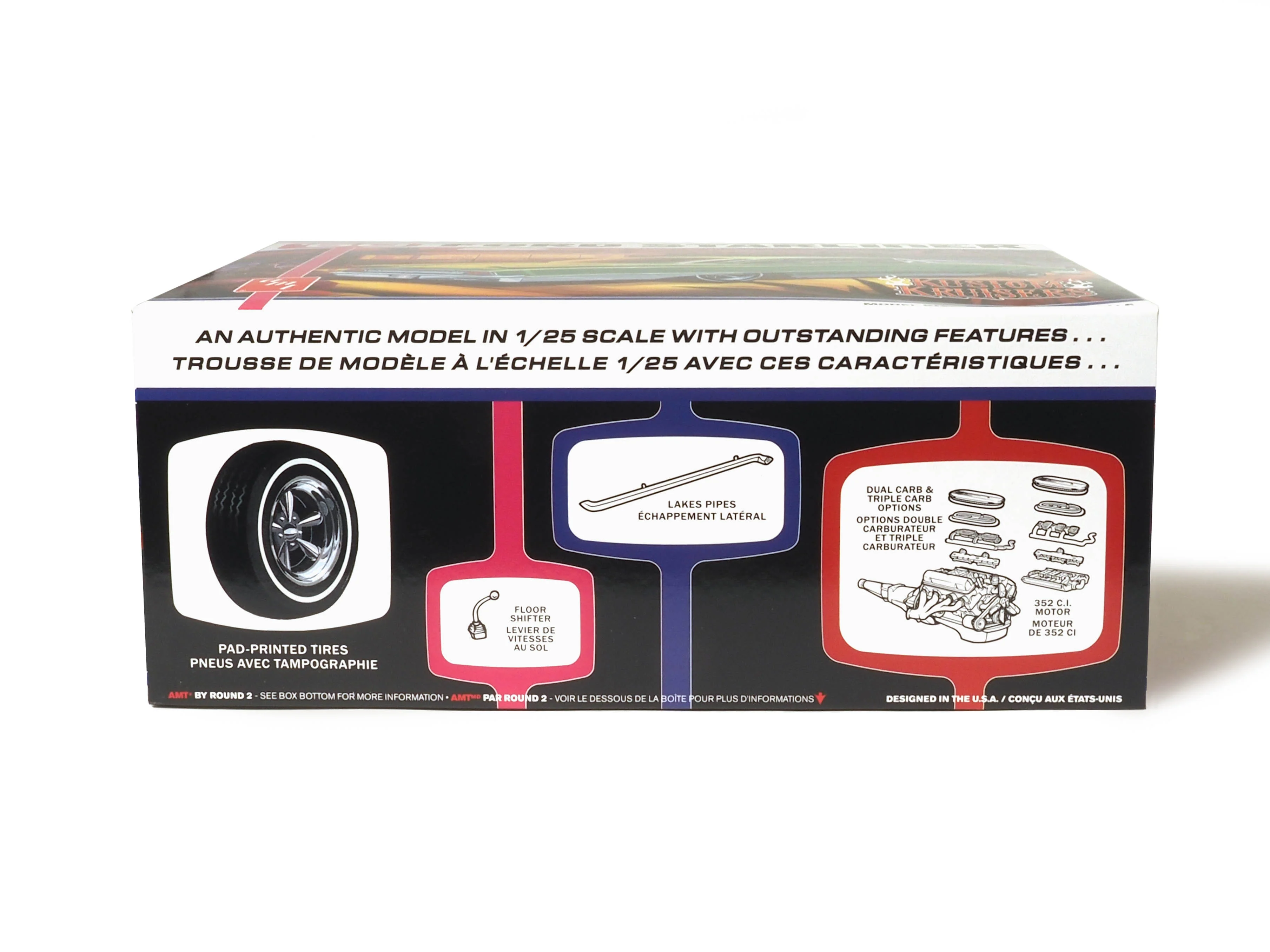 AMT 1960 Ford Starliner Custom 1:25 Scale Model Kit - Image 4