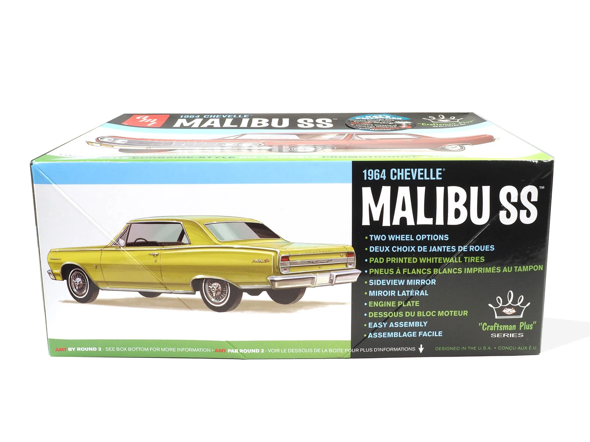 AMT 1964 Chevy Chevelle Malibu Super Sport "Craftsman Plus" 1:25 Scale Model Kit - Image 4