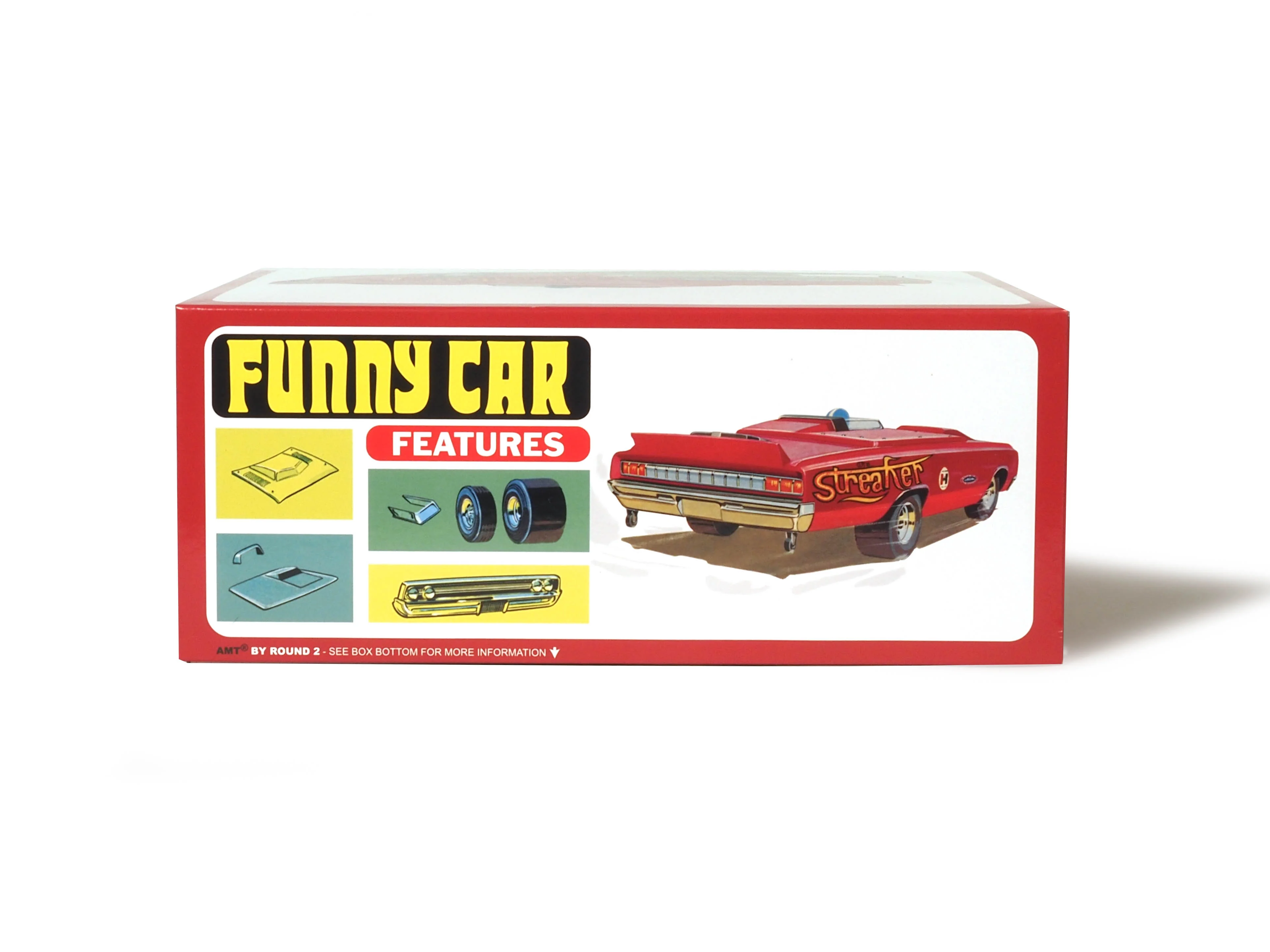 AMT 1964 Olds F-85 AWB Funny Car "Streaker" 1:25 Scale Model Kit - Image 3