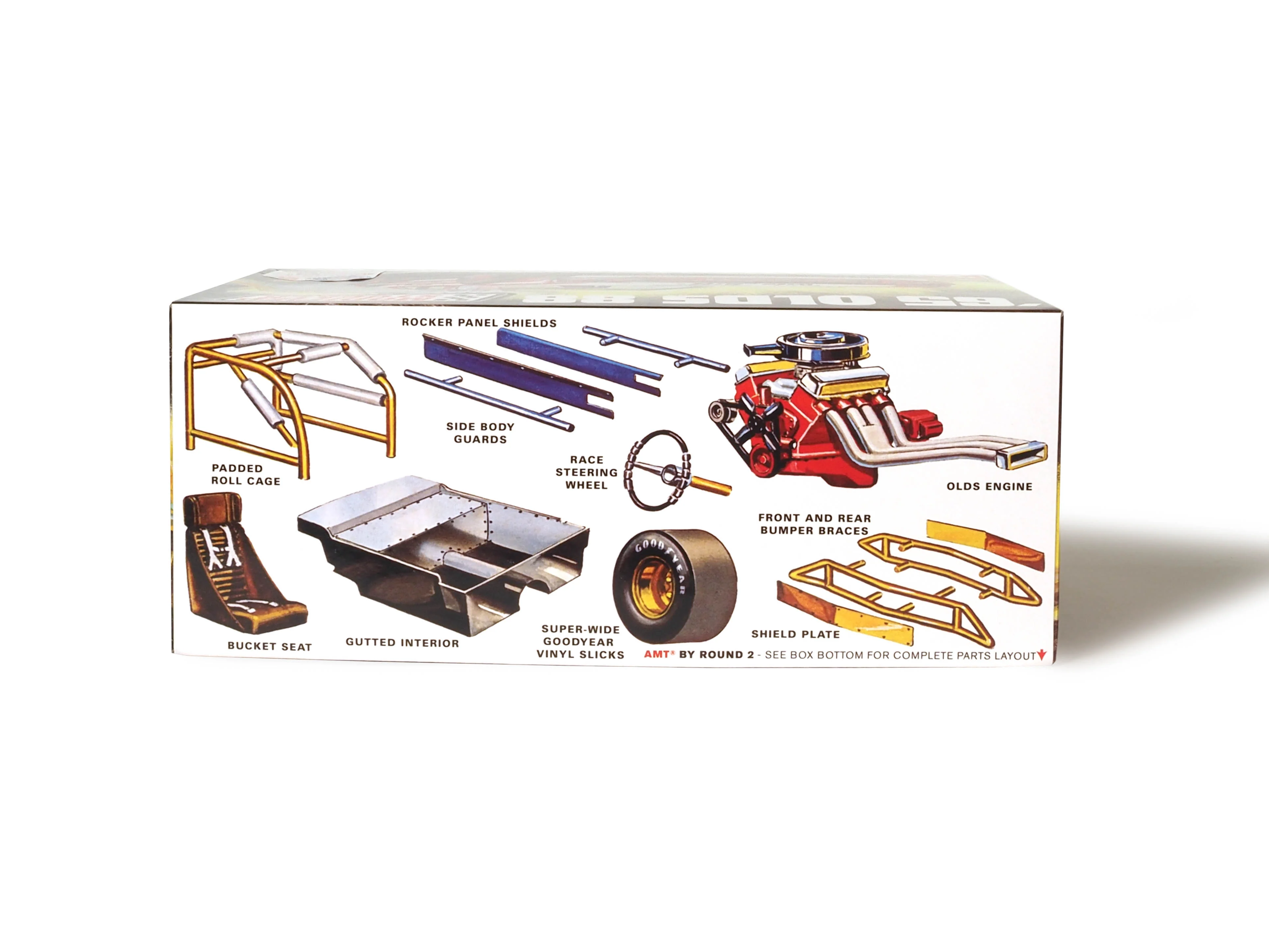AMT 1965 Olds 88 Modified Stocker 1:25 Scale Model Kit - Image 3