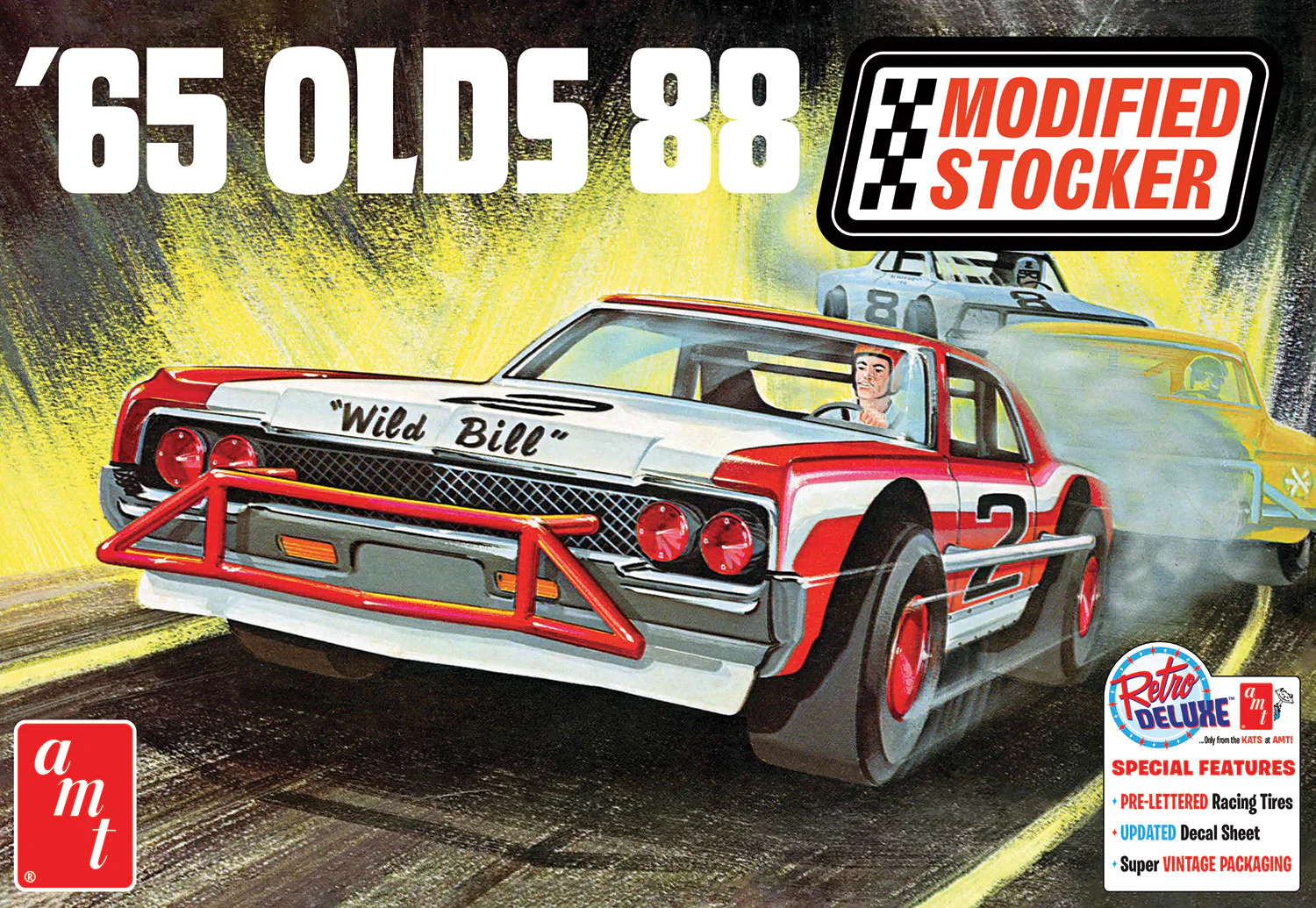 AMT 1965 Olds 88 Modified Stocker 1:25 Scale Model Kit - Image 7