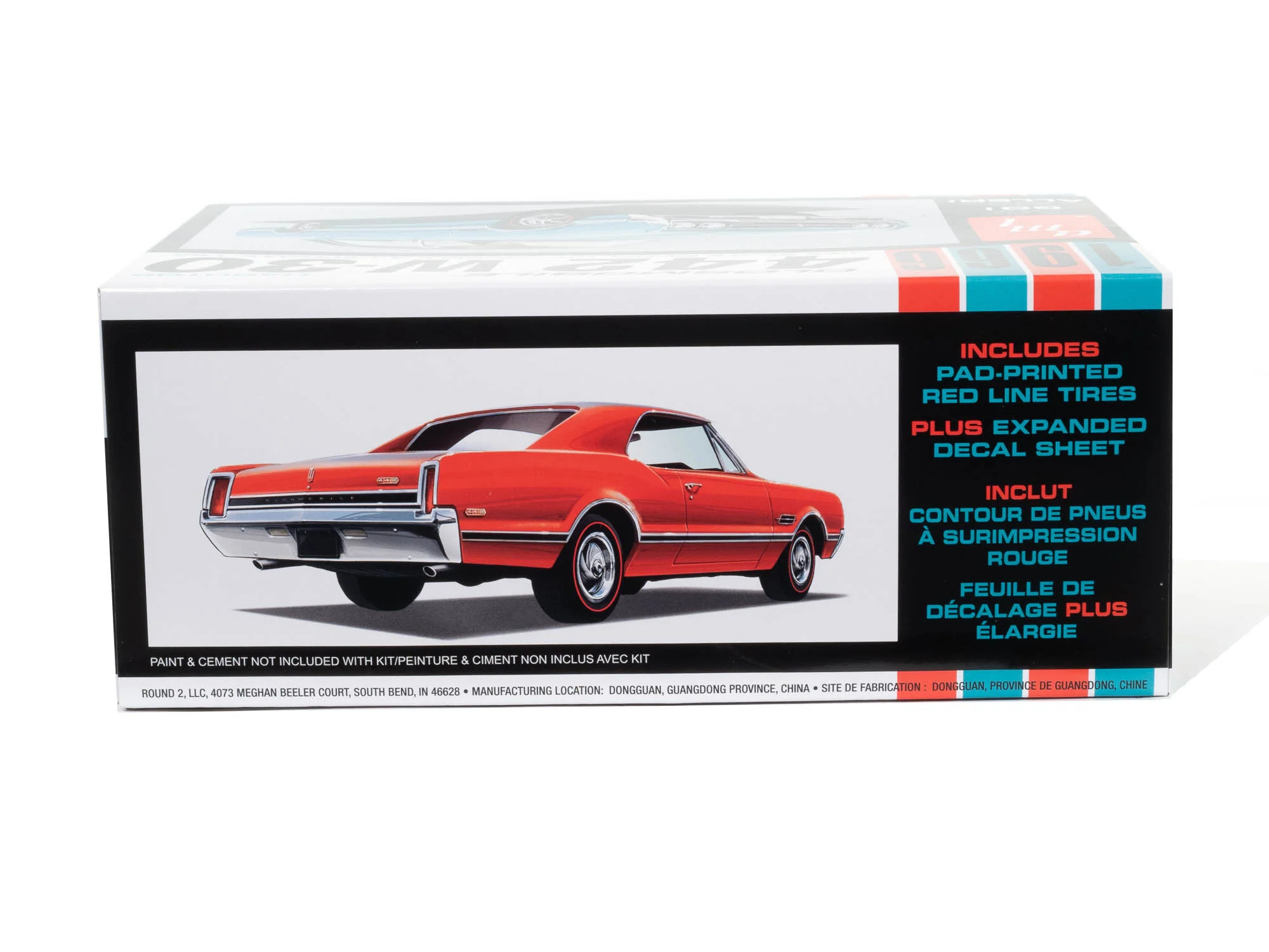 AMT 1966 Olds 442 Hardtop 1:25 Scale Model Kit - Image 3