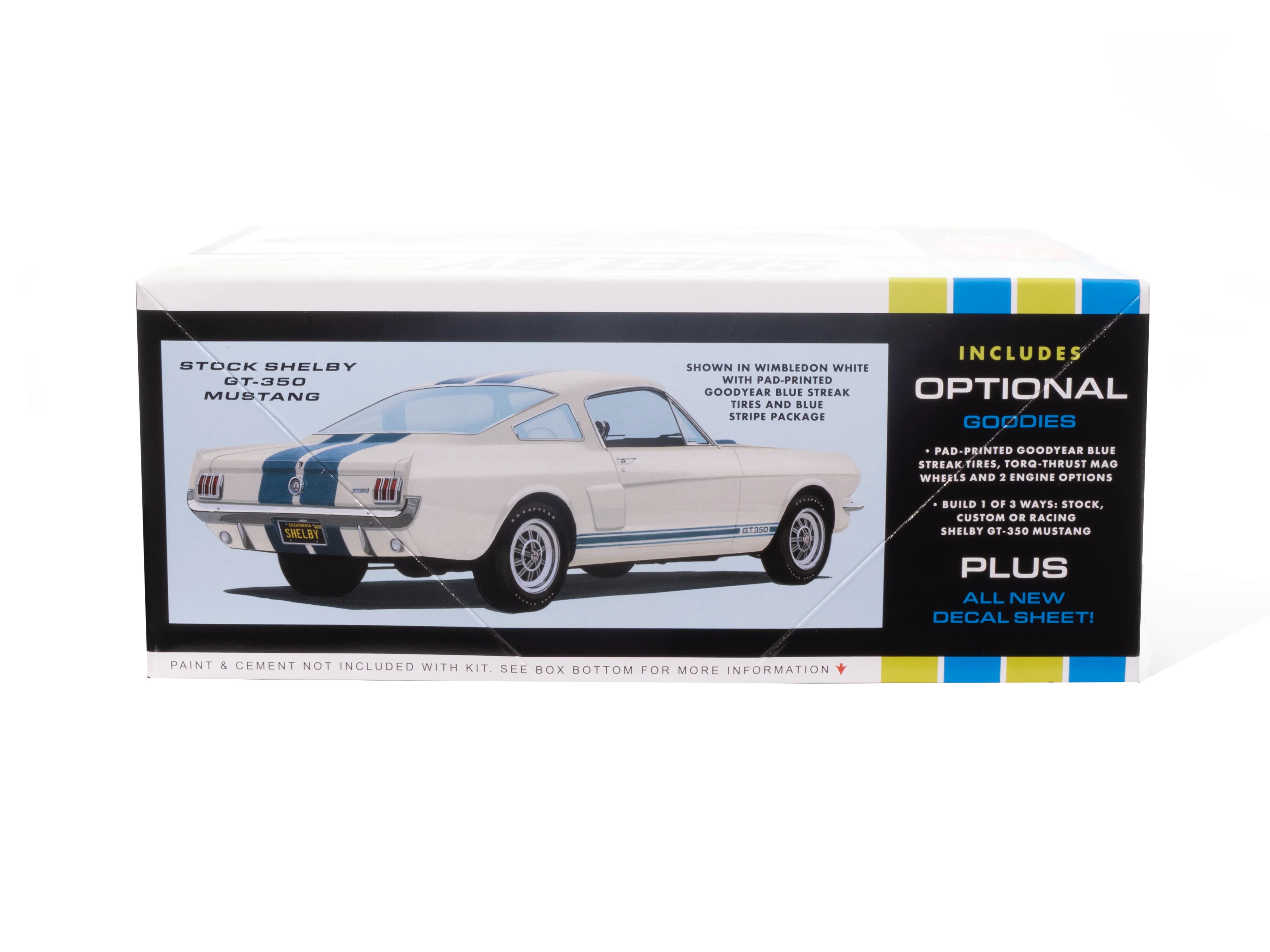 AMT 1966 Shelby Mustang GT-350 1:25 Scale Model Kit - Image 4