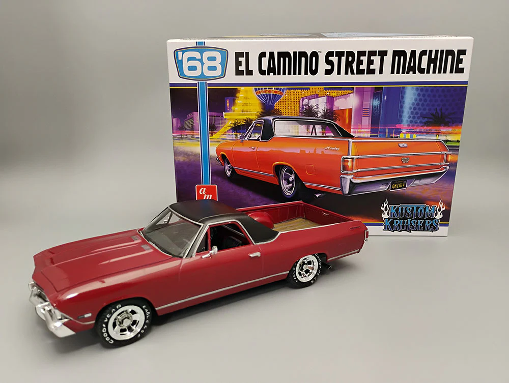 AMT 1968 Chevy El Camino Street Machine 1:25 Scale Model Kit - Image 2