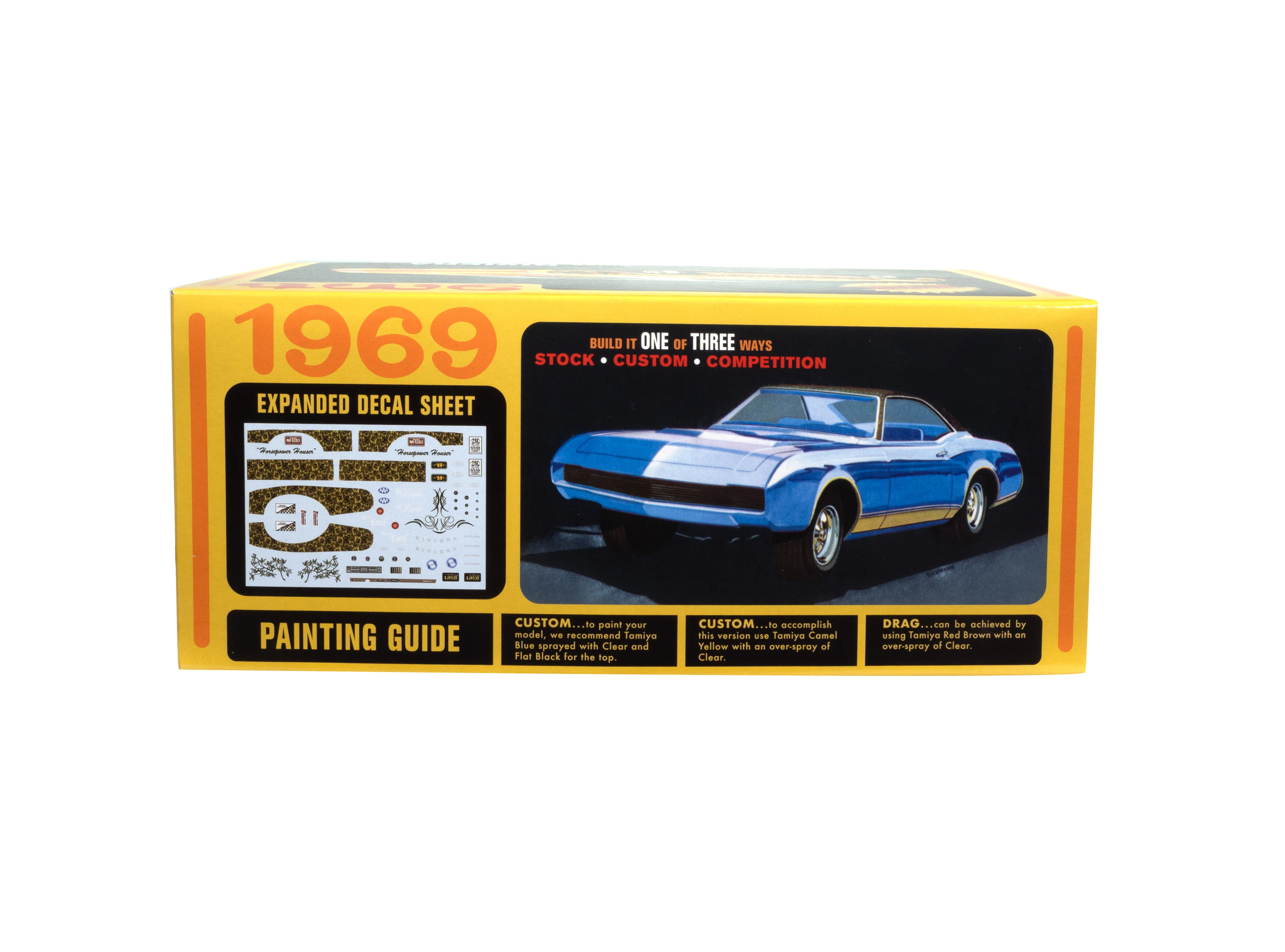 AMT 1969 Buick Riviera 1:25 Scale Model Kit - Image 4