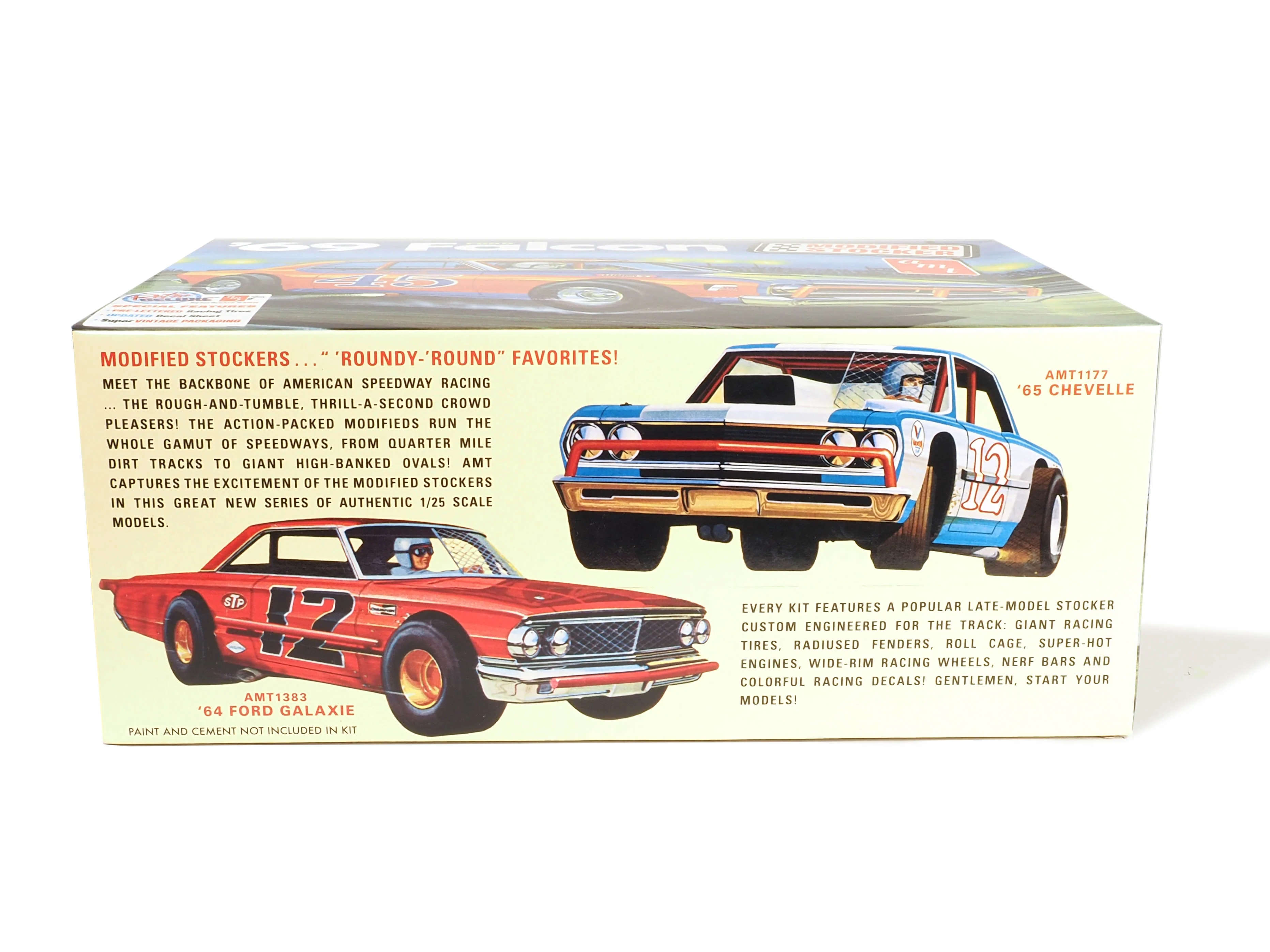 AMT 1969 Ford Falcon Modified Stocker 1:25 Scale Model Kit - Image 5