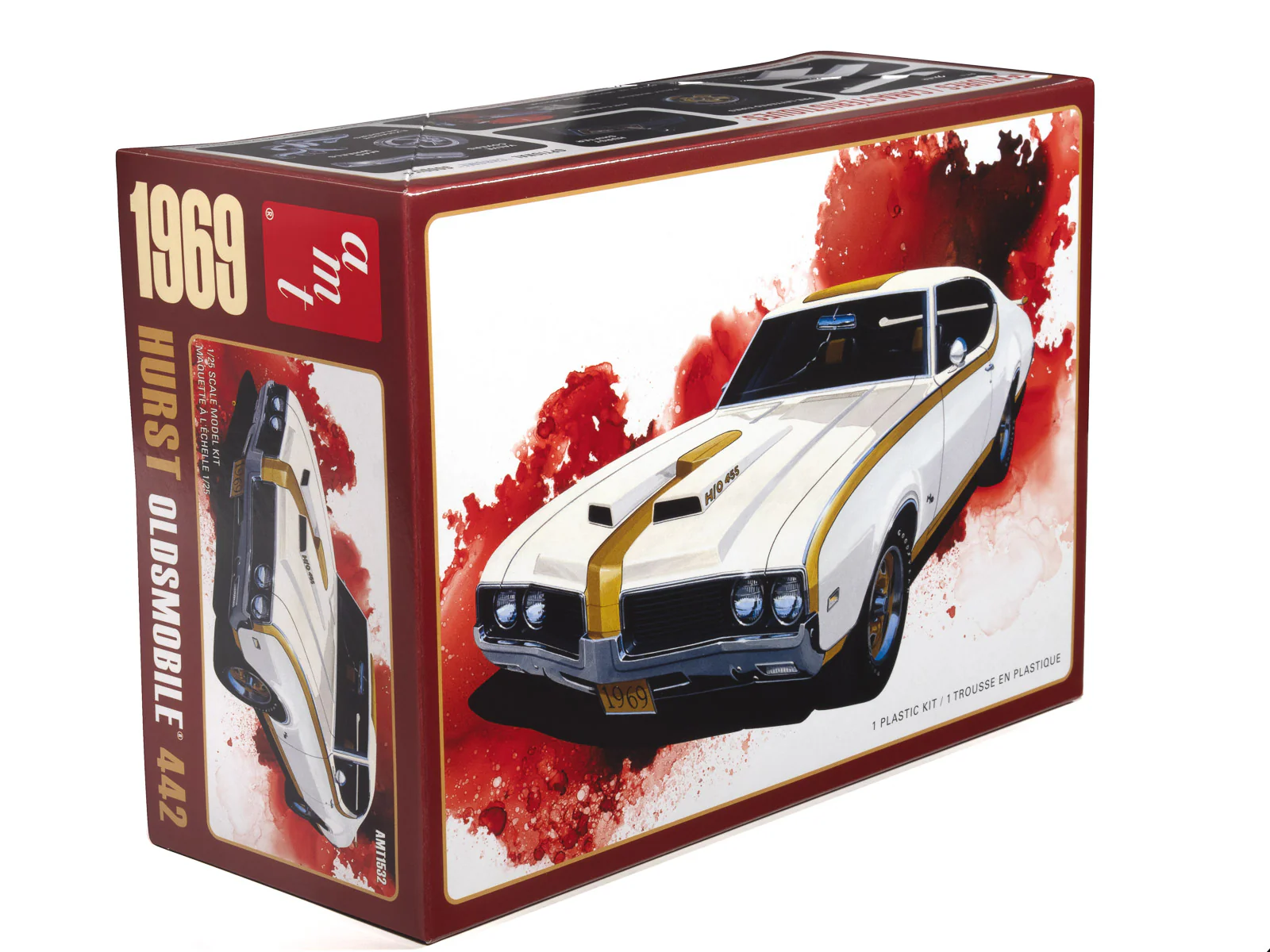 AMT 1969 Hurst Oldsmobile Cutlass 1:25 Scale Model Kit