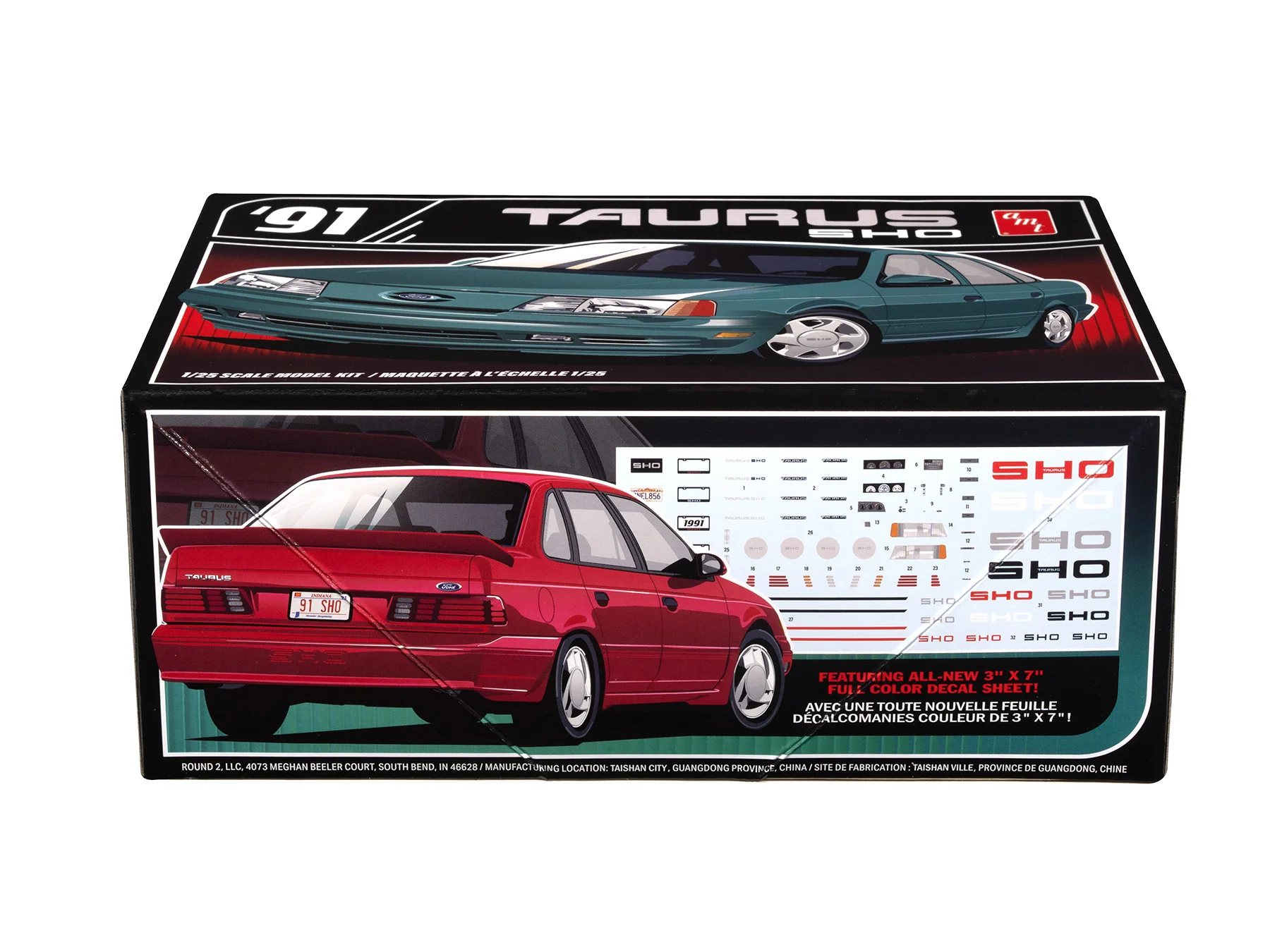 AMT 1991 Ford Taurus 1:25 Scale Model Kit - Image 3