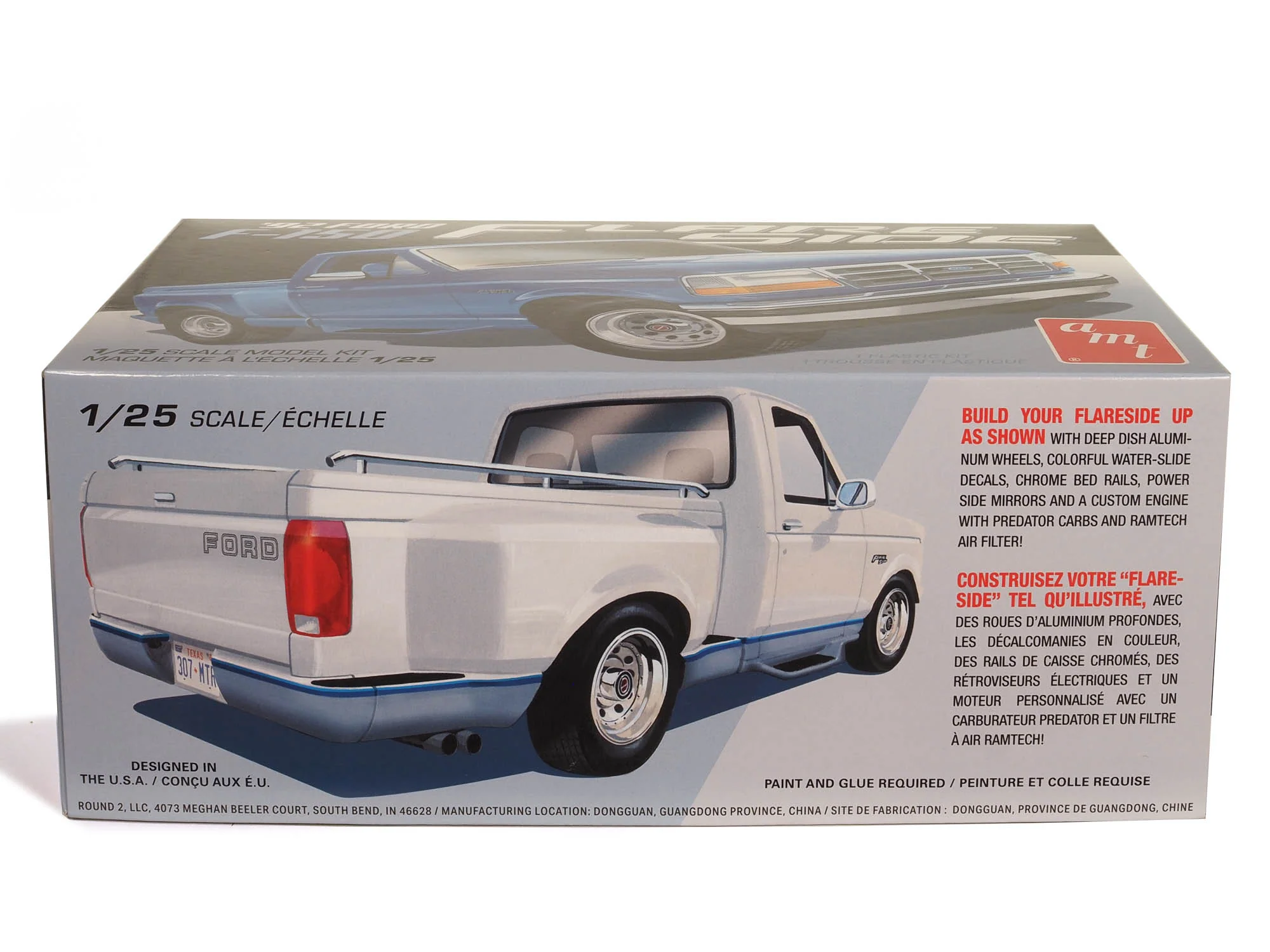 AMT 1992 Ford F-150 Flareside 1:25 Scale Model Kit - Image 4