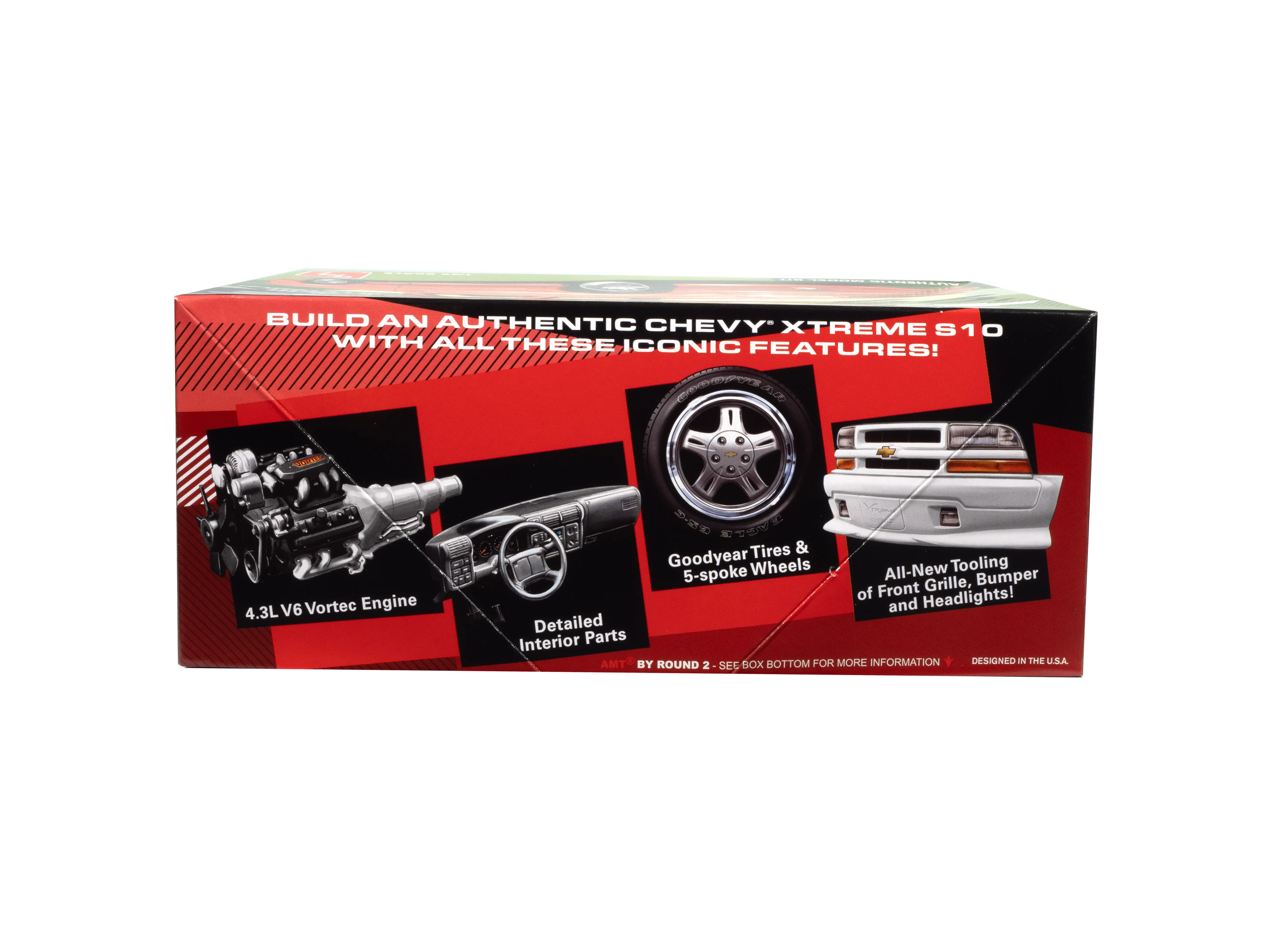 AMT 1999 Chevy S-10 Xtreme Pickup 1:25 Scale Model Kit - Image 3