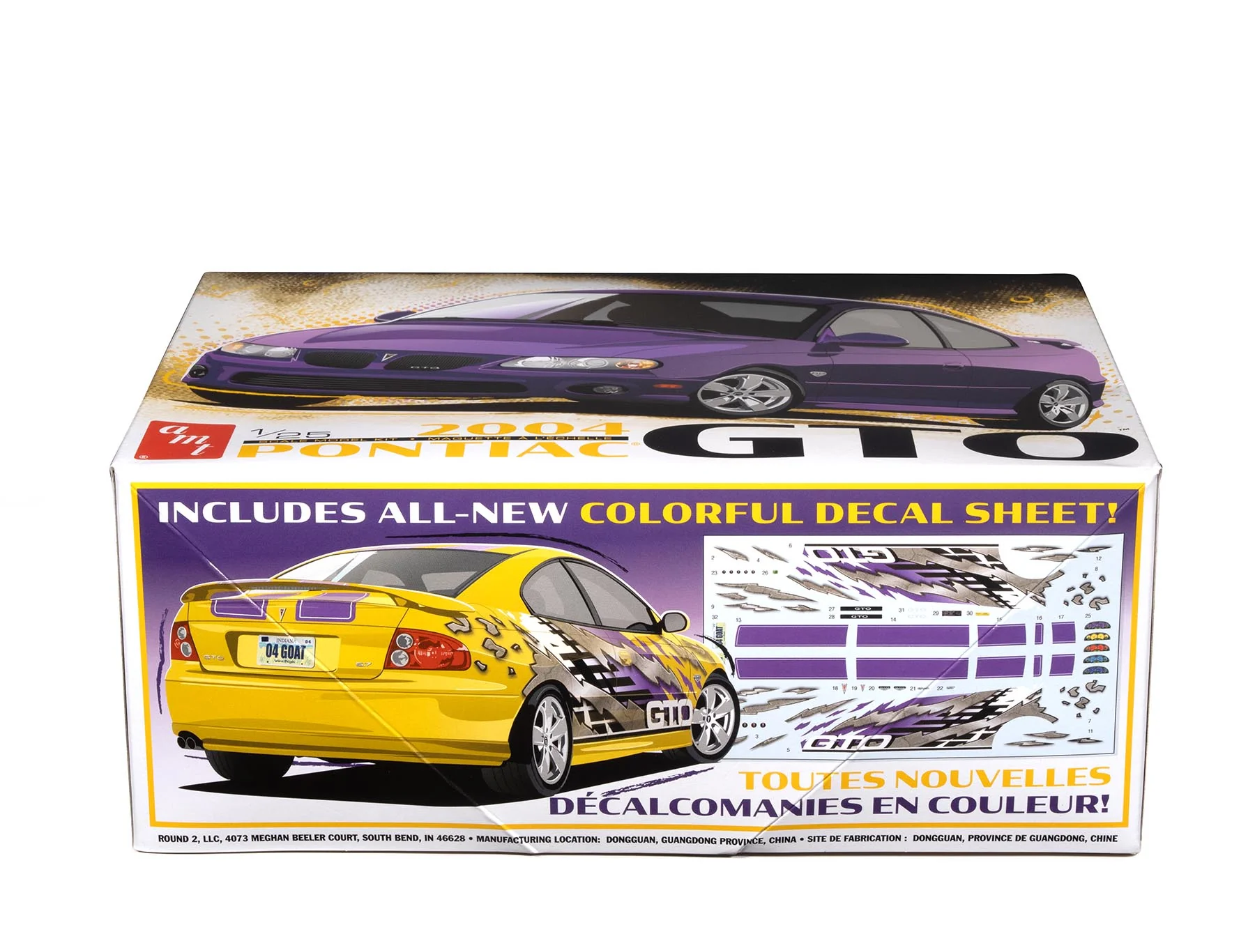 AMT 2004 Pontiac GTO 1:25 Scale Model Kit - Image 3