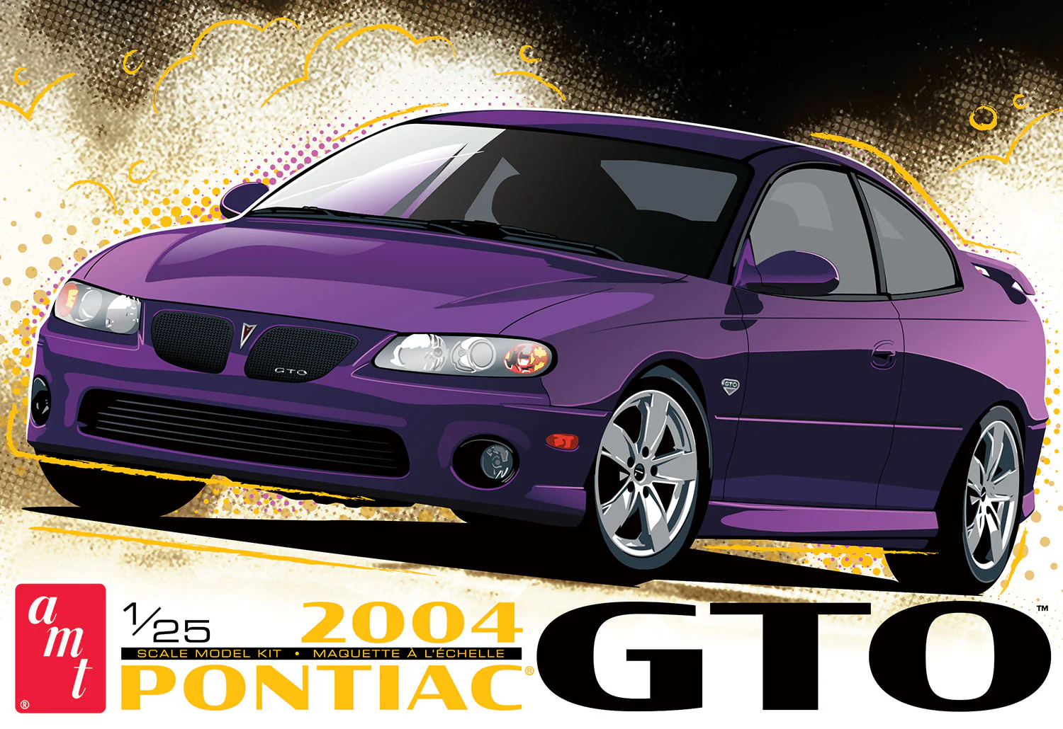 AMT 2004 Pontiac GTO 1:25 Scale Model Kit - Image 5