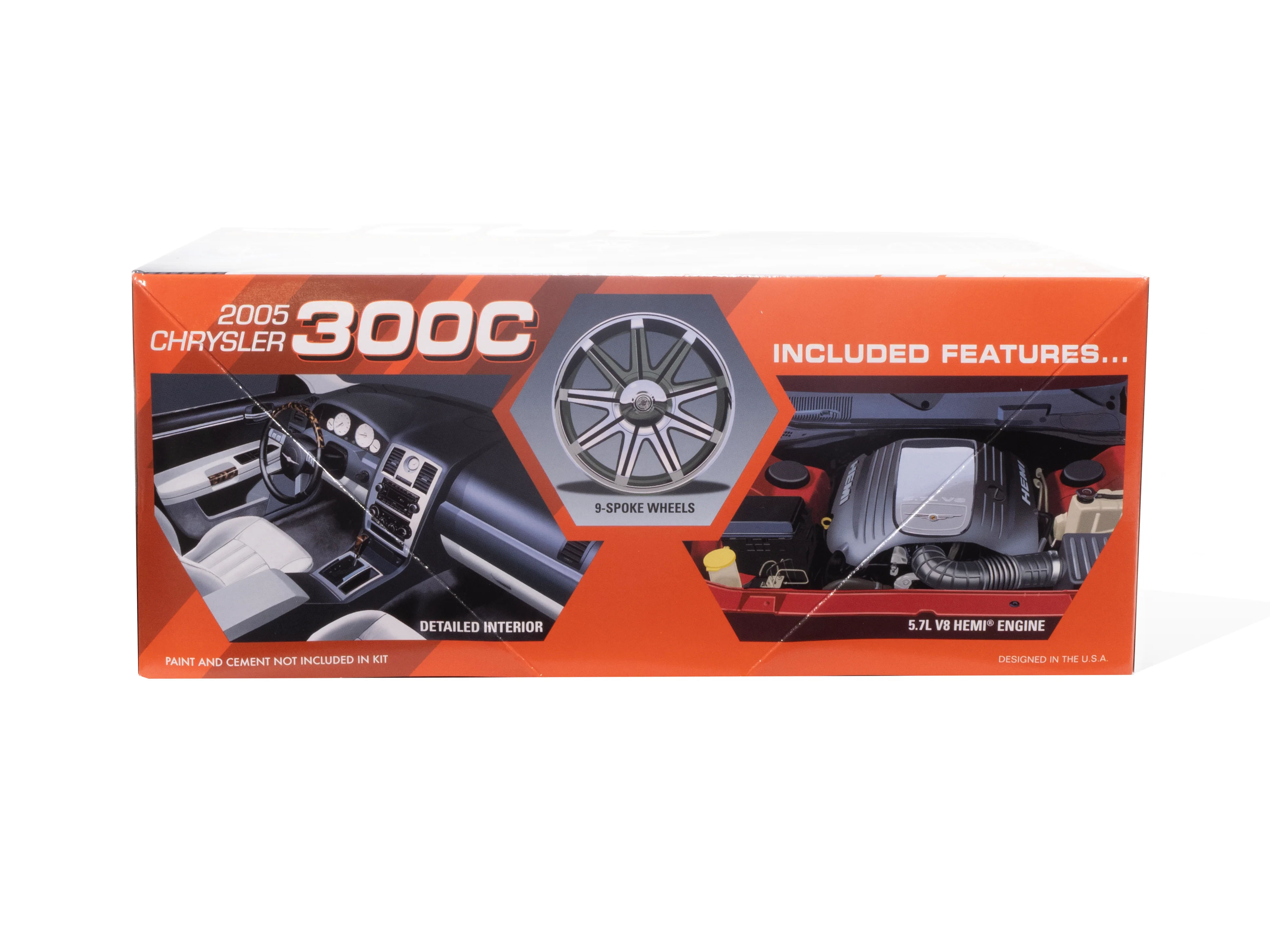 AMT 2005 Chrysler 300C 1:25 Scale Model Kit - Image 3