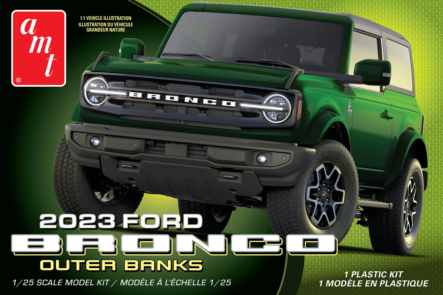 AMT 2023 Ford Bronco Outer Banks 1:25 Scale Model Kit - Image 7