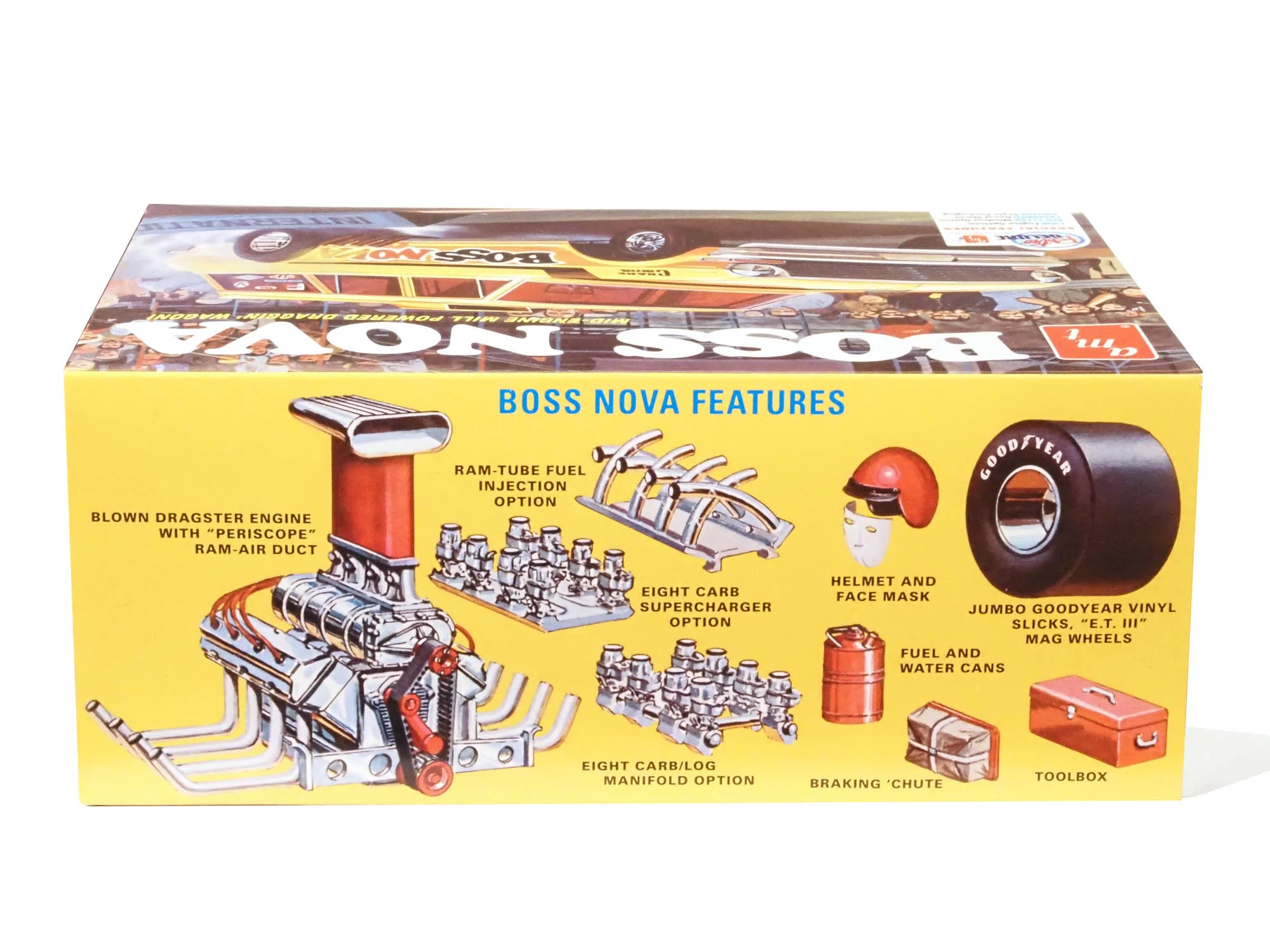 AMT Boss Nova Funny Car 1:25 Scale Model Kit - Image 5