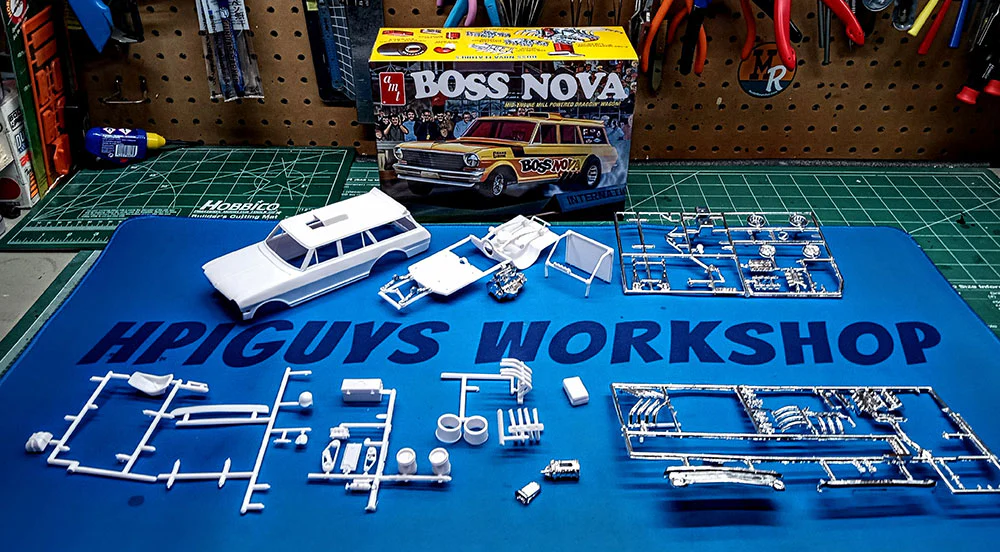AMT Boss Nova Funny Car 1:25 Scale Model Kit - Image 6