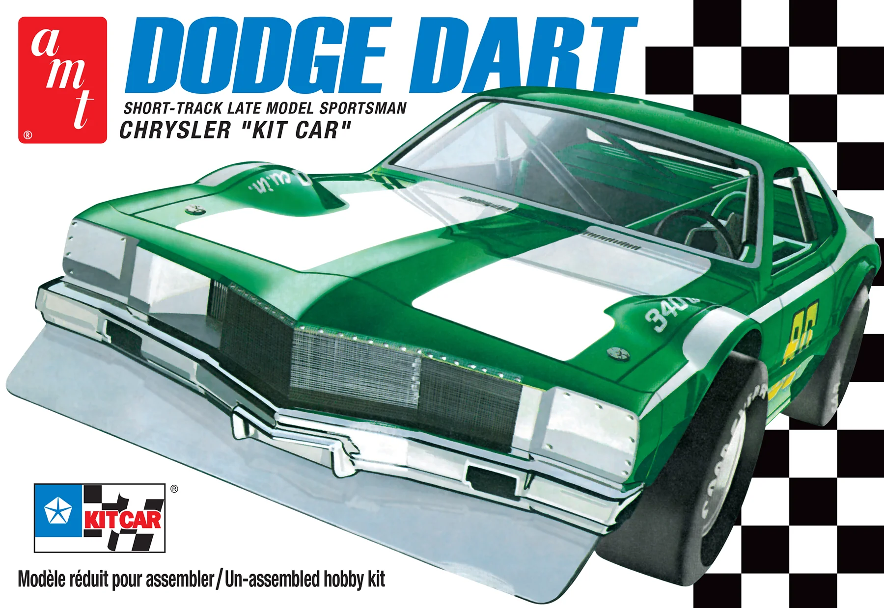 AMT Dodge Dart Sportsman Short Track "Kit Car" 1:25 Scale Model Kit - Image 5