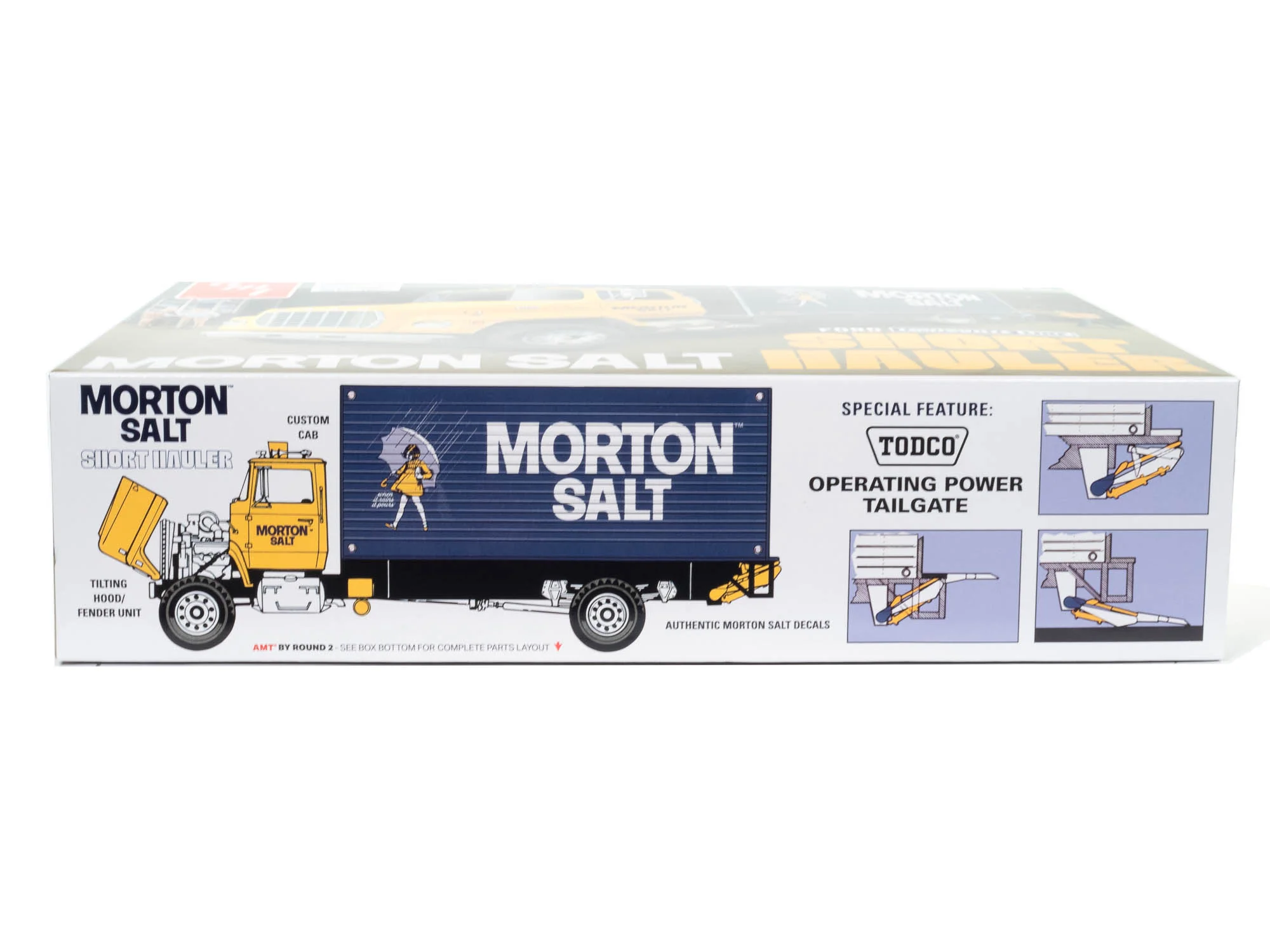 AMT Ford Louisville Short Hauler Morton Salt 1:25 Scale Model Kit - Image 2