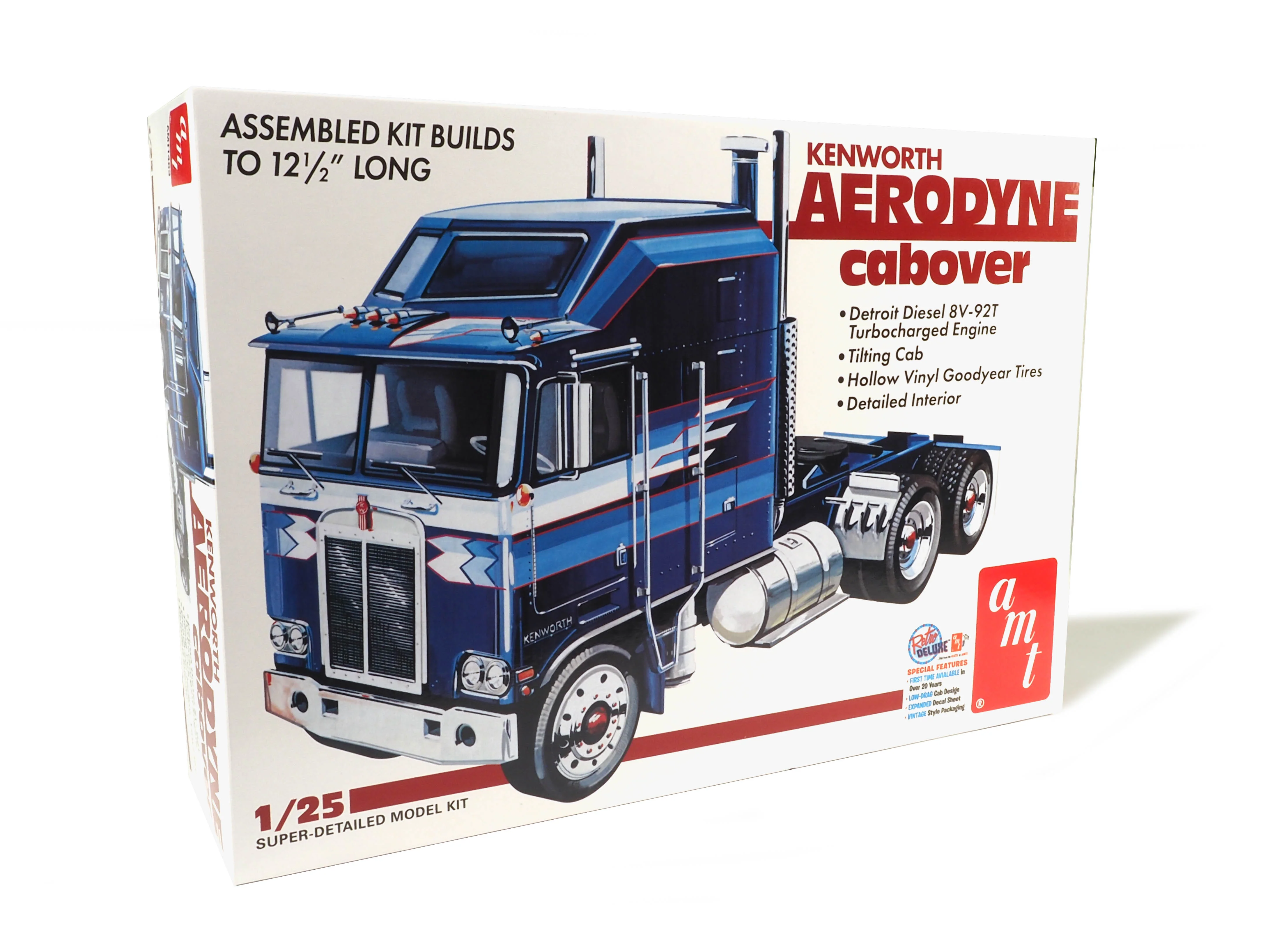 AMT Kenworth Aerodyne Cabover 1:25 Scale Model Kit