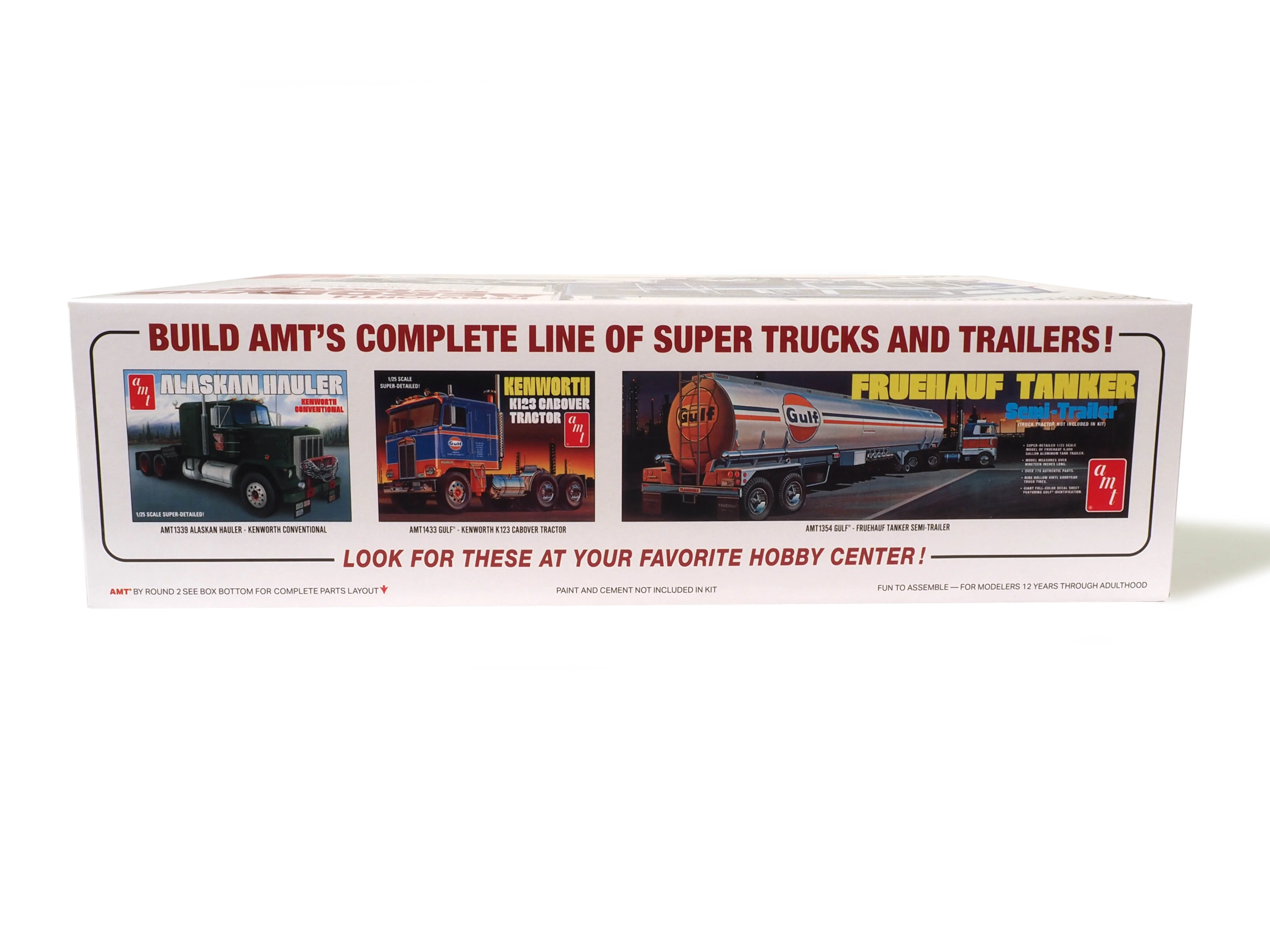 AMT Kenworth Aerodyne Cabover 1:25 Scale Model Kit - Image 2