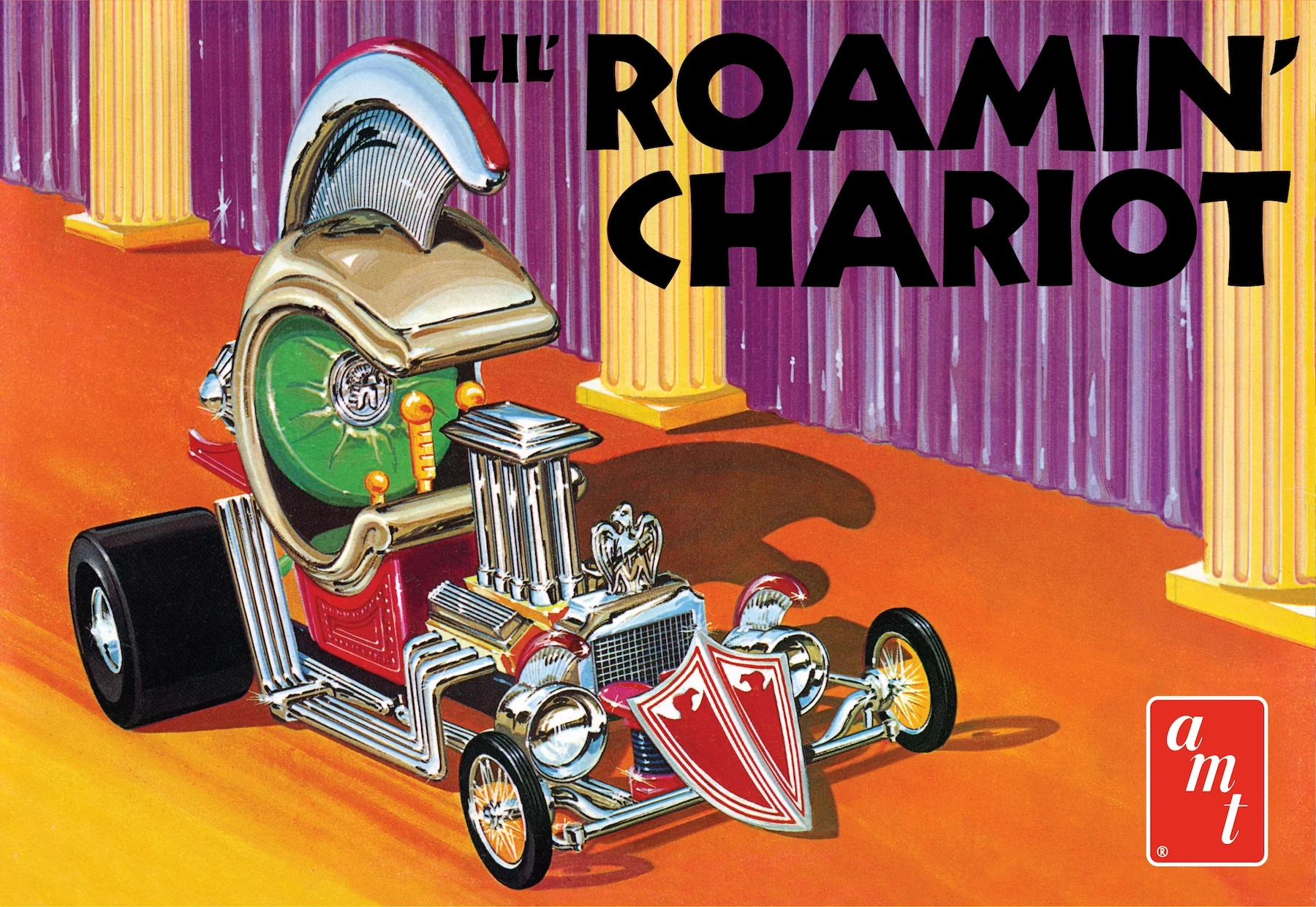 AMT 'Li'l Roamin" Chariot Show Rod 1:25 Scale Model Kit - Image 7