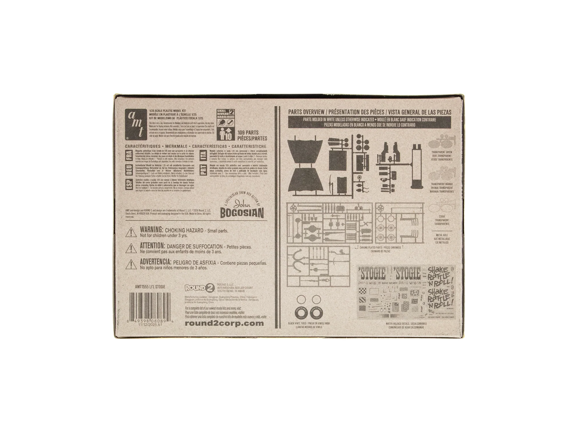 AMT Li'l Stogie Show Rod 1:25 Scale Model Kit - Image 4