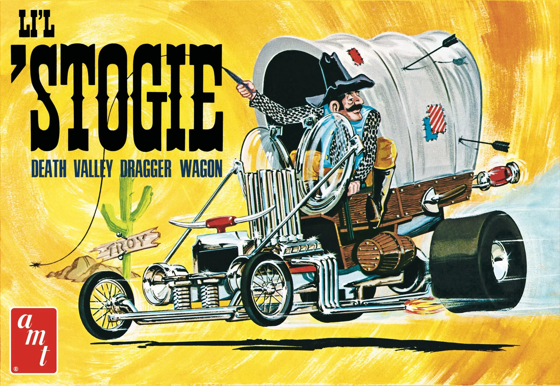 AMT Li'l Stogie Show Rod 1:25 Scale Model Kit - Image 6