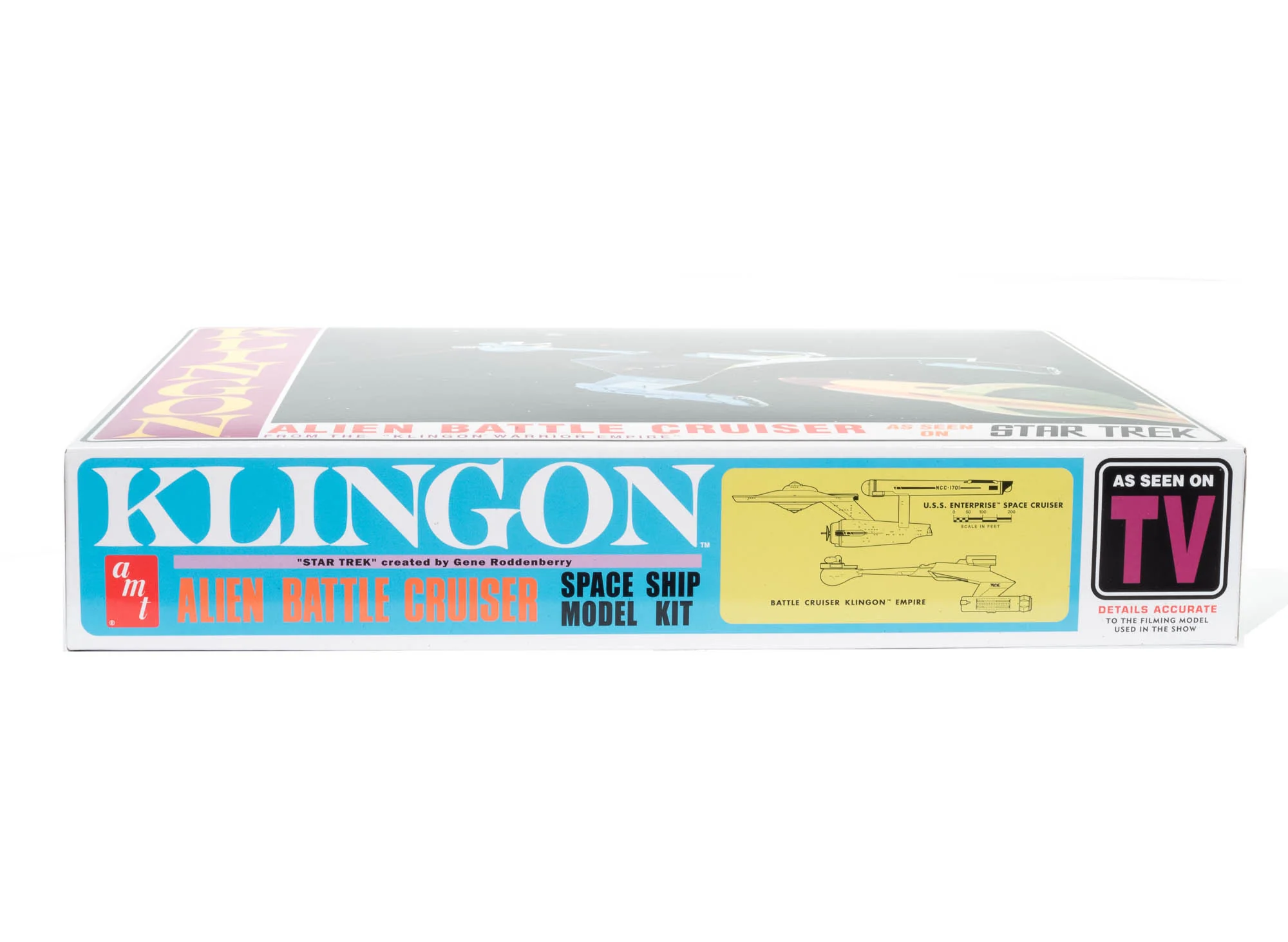AMT Star Trek: The Original Series Klingon Battle Cruiser 1:650 Scale Model Kit - Image 3