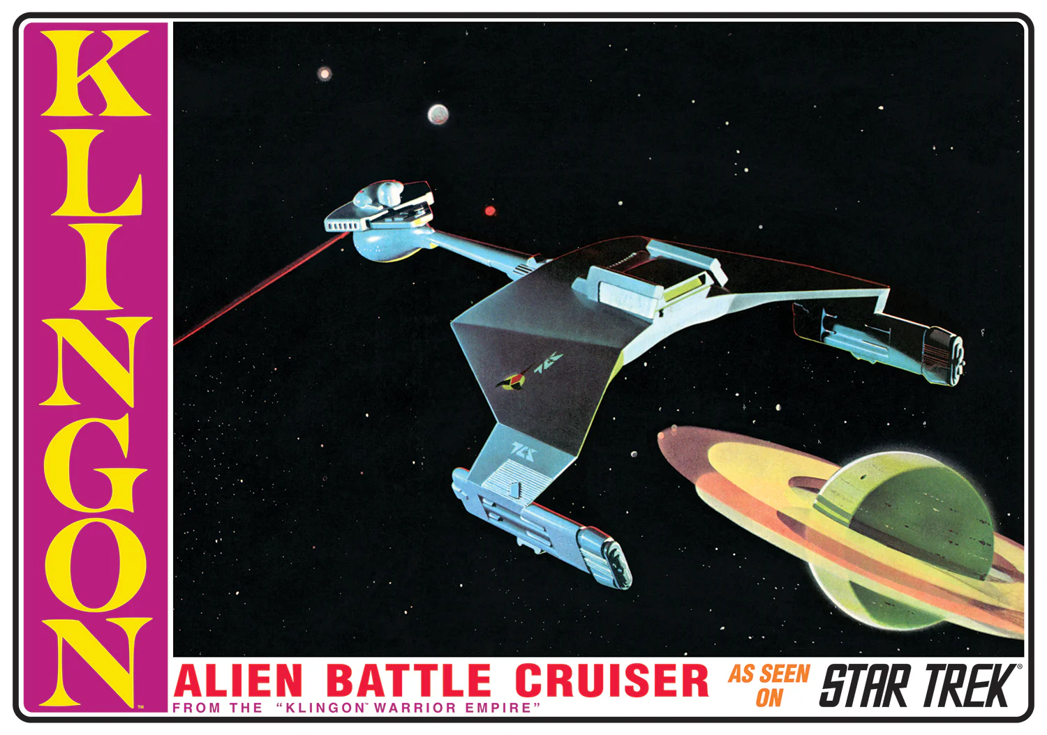 AMT Star Trek: The Original Series Klingon Battle Cruiser 1:650 Scale Model Kit - Image 5