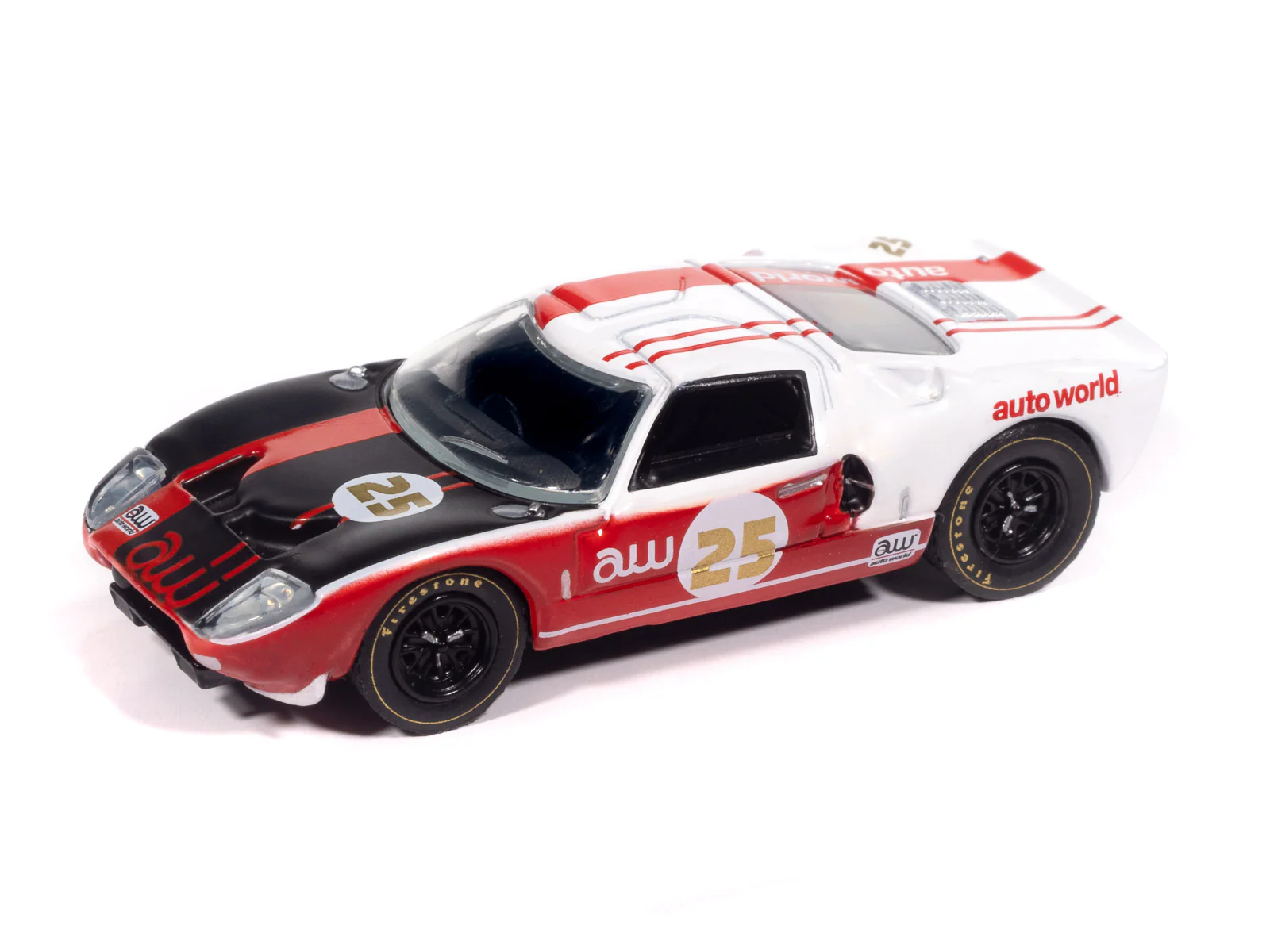 Auto World 1965 Ford GT40 Mk1 (Auto World Store Exclusive) 1:64 Diecast - Image 2