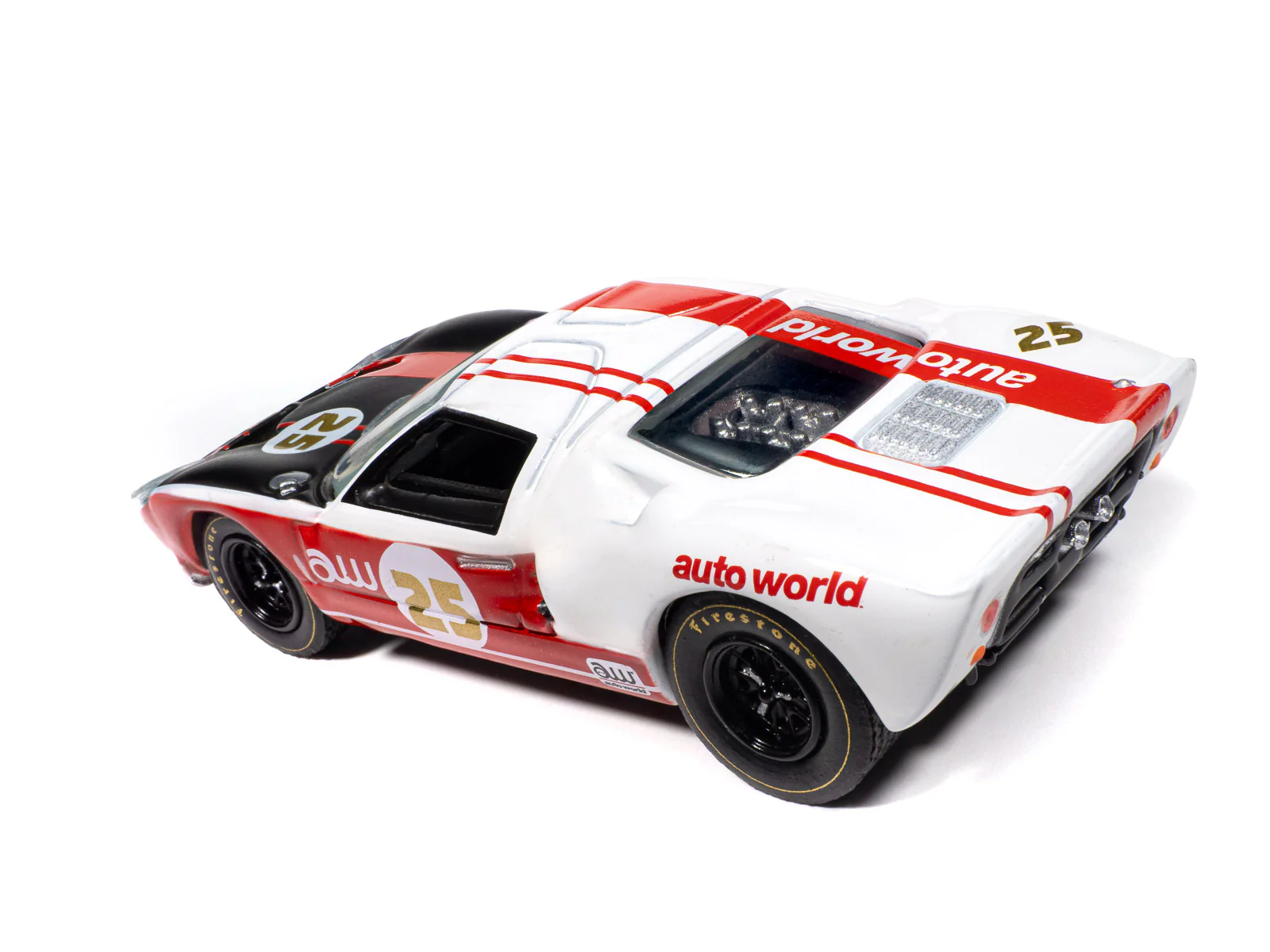 Auto World 1965 Ford GT40 Mk1 (Auto World Store Exclusive) 1:64 Diecast - Image 4