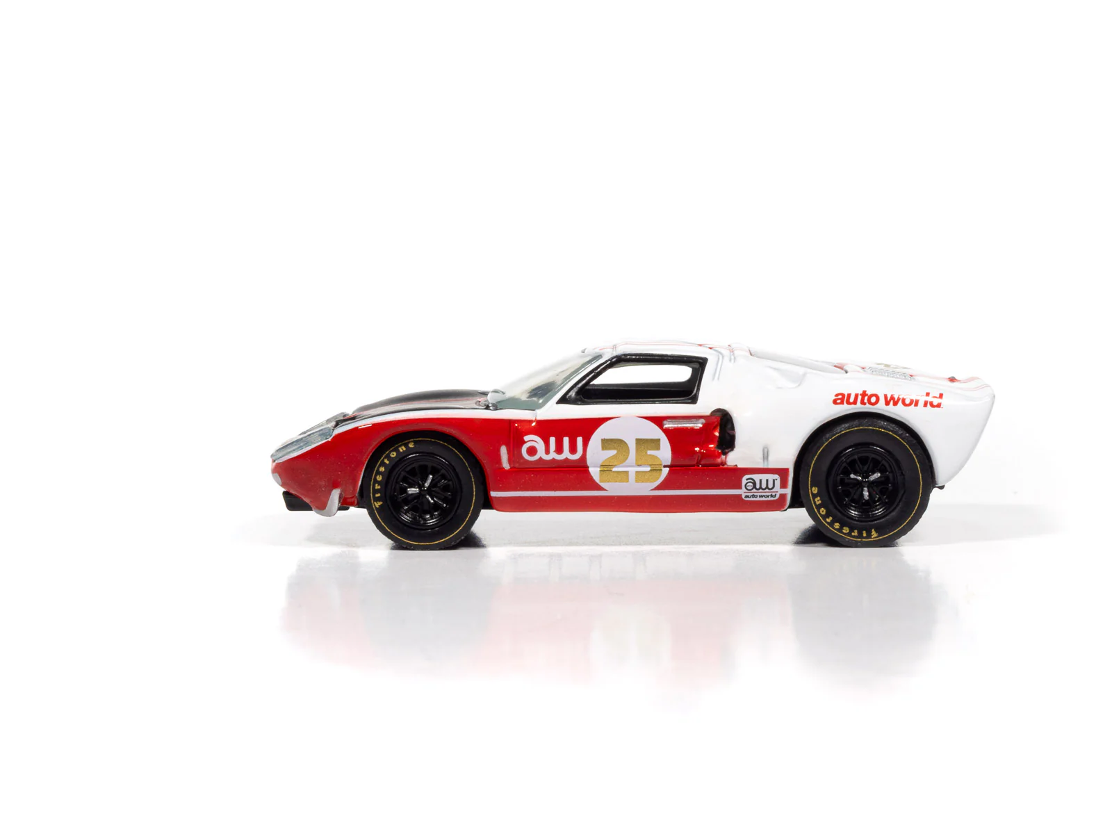 Auto World 1965 Ford GT40 Mk1 (Auto World Store Exclusive) 1:64 Diecast - Image 6