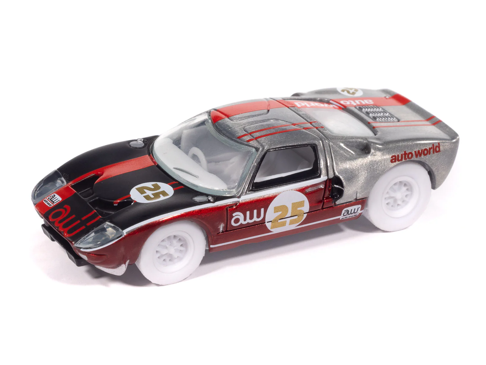 Auto World 1965 Ford GT40 Mk1 (Auto World Store Exclusive) 1:64 Diecast - Image 8