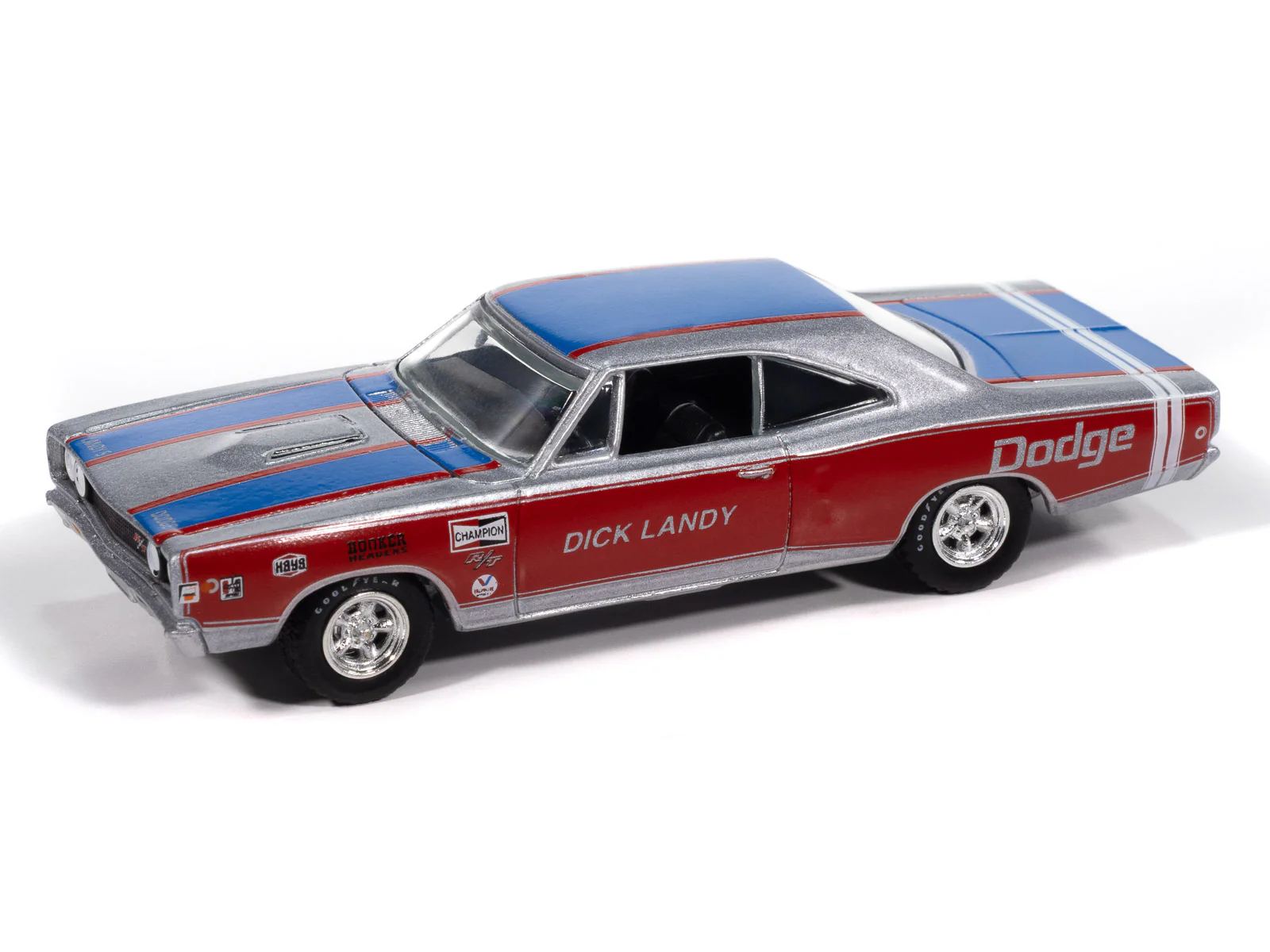 Auto World 1968 Dodge Coronet R/T (Dick Landy) (AW Exclusive) 1:64 Diecast - Image 2