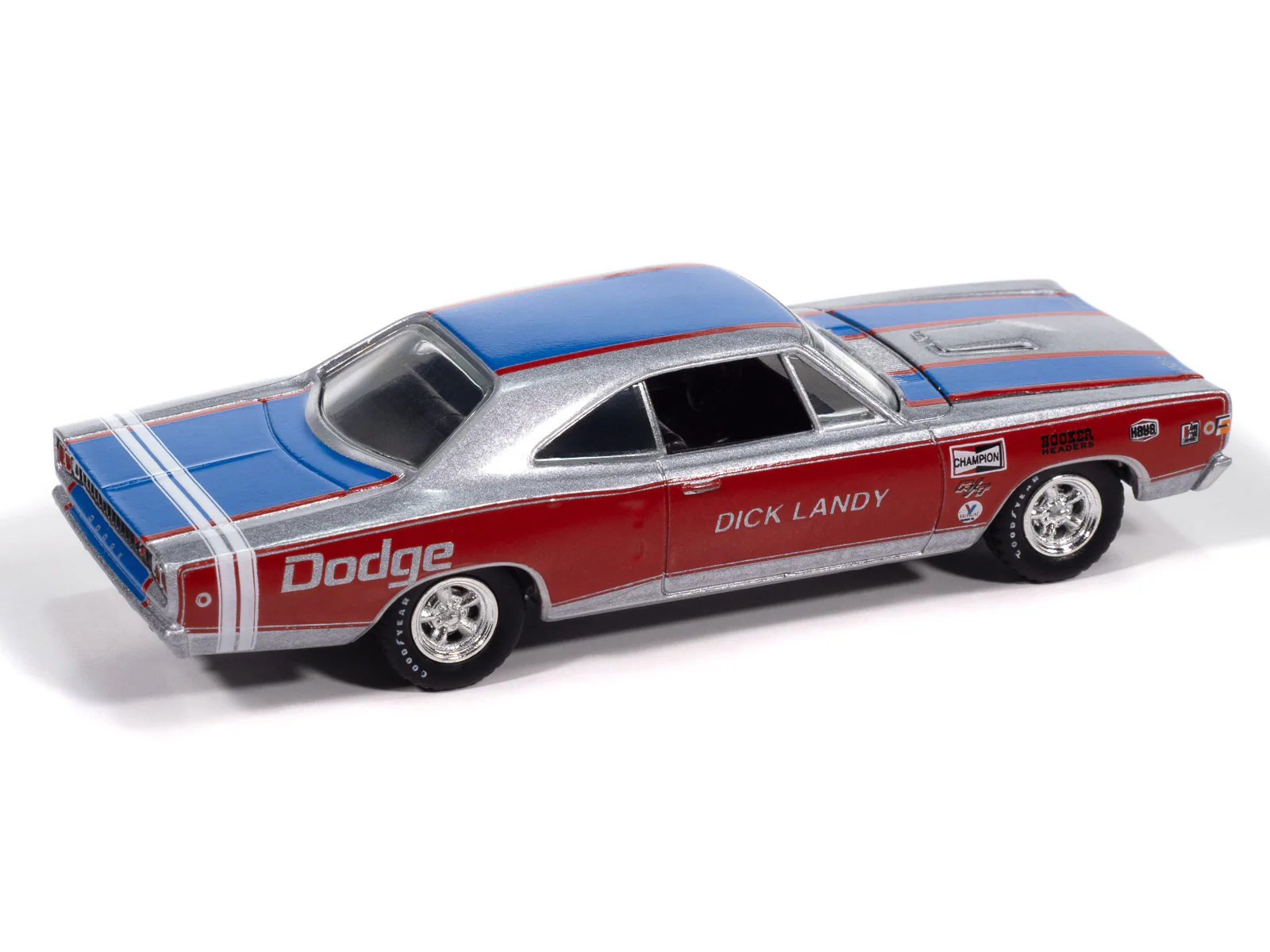 Auto World 1968 Dodge Coronet R/T (Dick Landy) (AW Exclusive) 1:64 Diecast - Image 3