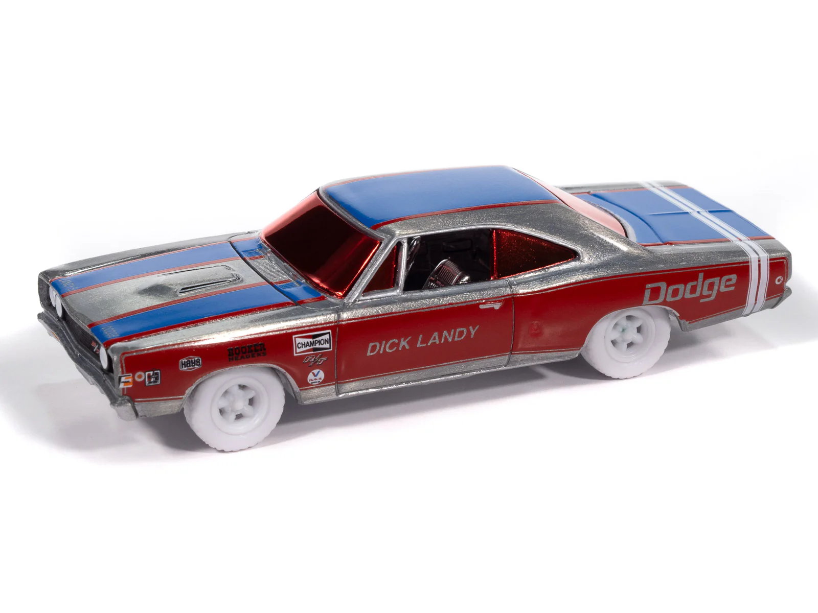 Auto World 1968 Dodge Coronet R/T (Dick Landy) (AW Exclusive) 1:64 Diecast - Image 7
