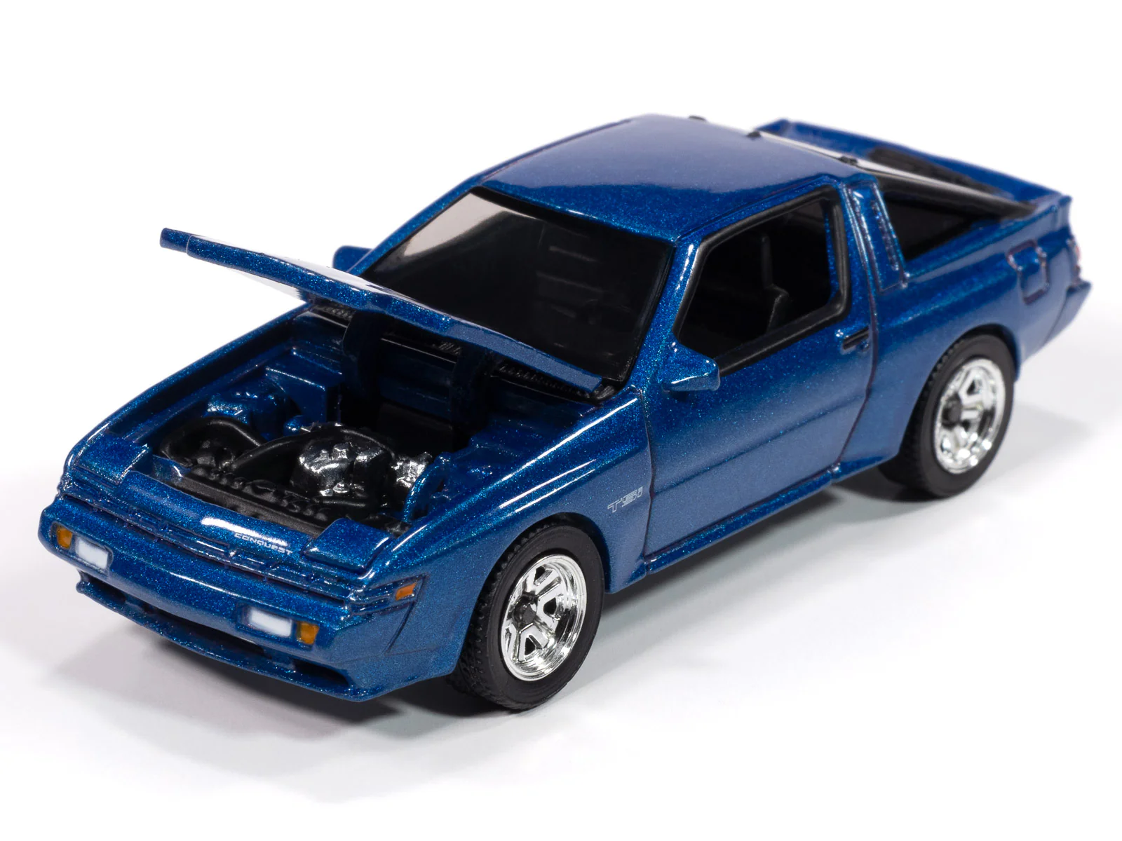 Auto World 1988 Chrysler Conquest TSi (Bright Blue Metallic) 1:64 Diecast - Image 3