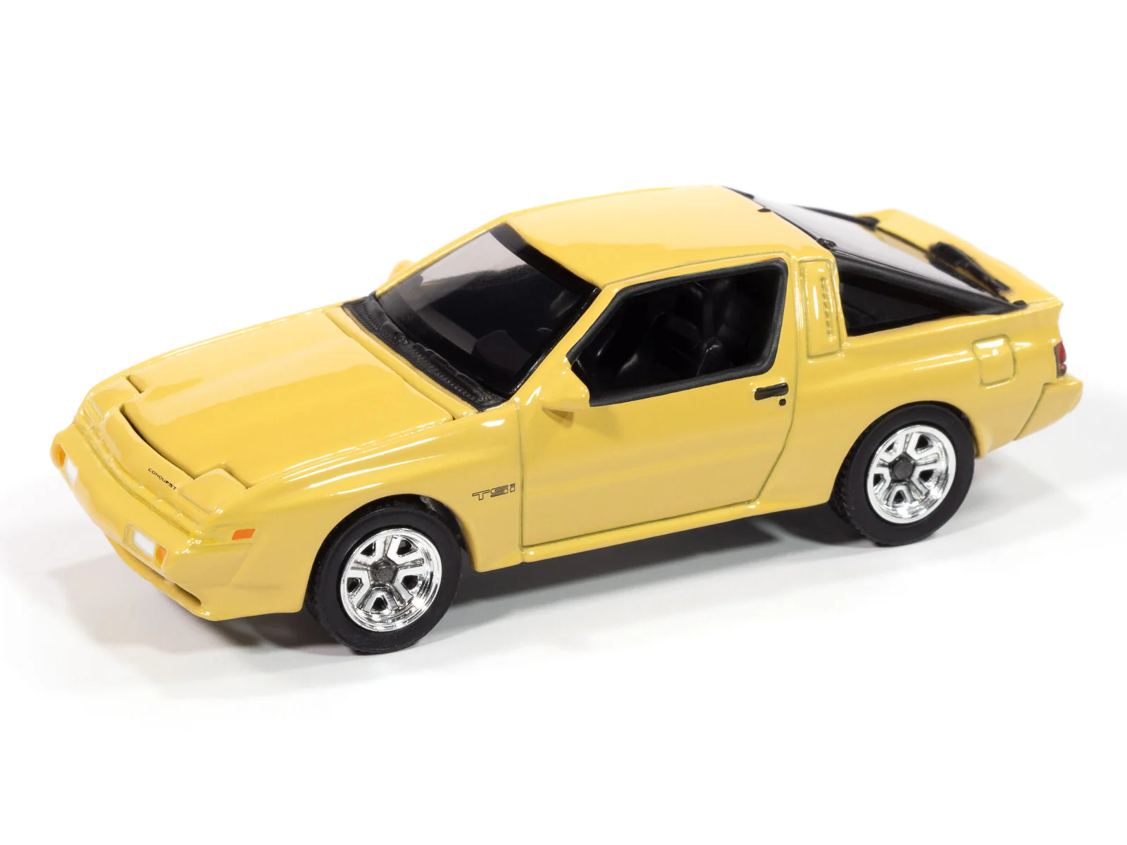 Auto World 1988 Chrysler Conquest TSi (San Marino Yellow) 1:64 Diecast - Image 2