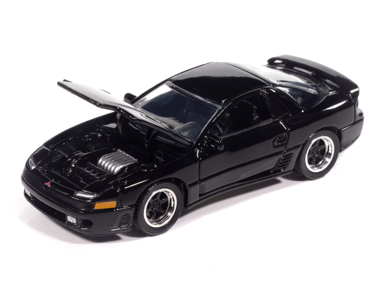 Auto World 1993 Mitsubishi 3000GT VR-4 (Albany Black Pearl) 1:64 Diecast - Image 3