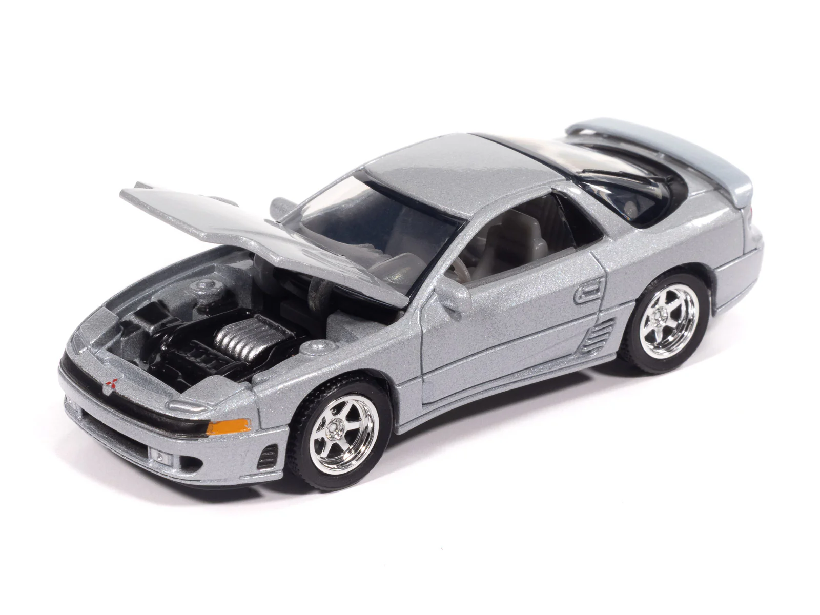 Auto World 1993 Mitsubishi 3000GT VR-4 (Zurich White Pearl) 1:64 Diecast - Image 3