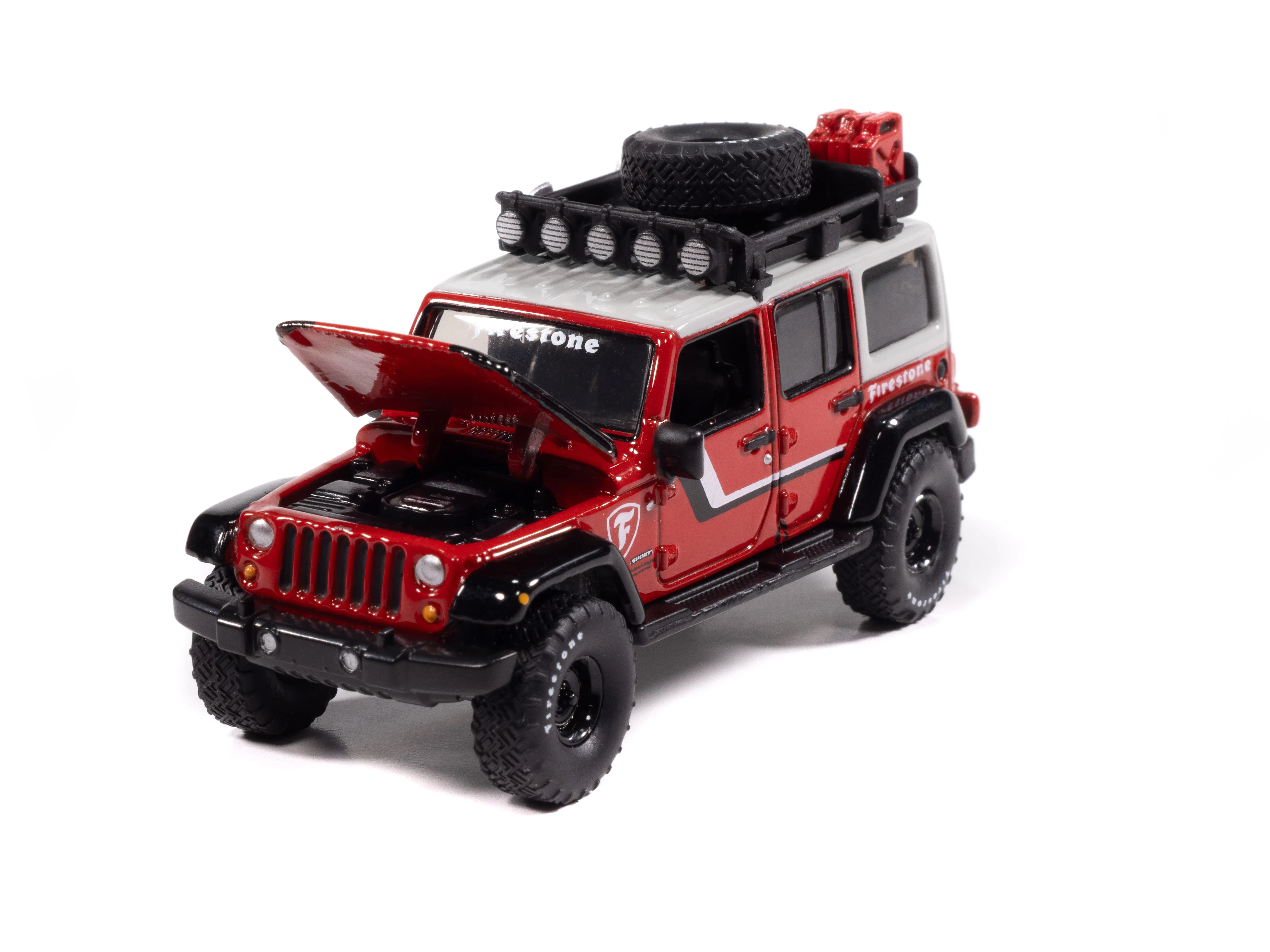Auto World 2018 Jeep Wrangler Firestone Field Agent 1:64 Diecast - Image 3