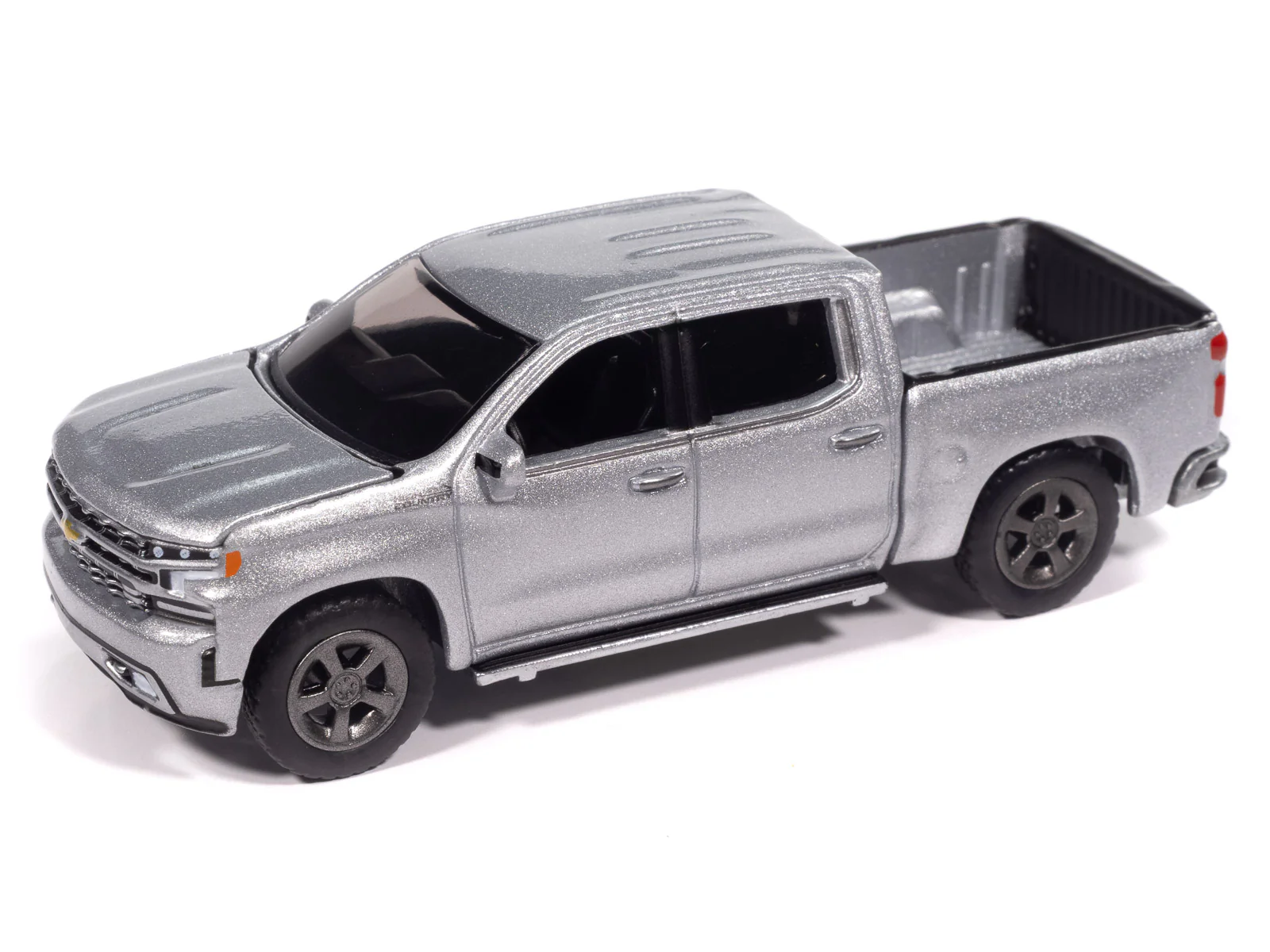 Auto World 2019 Chevy Silverado High Country (Silver Ice) 1:64 Diecast - Image 2