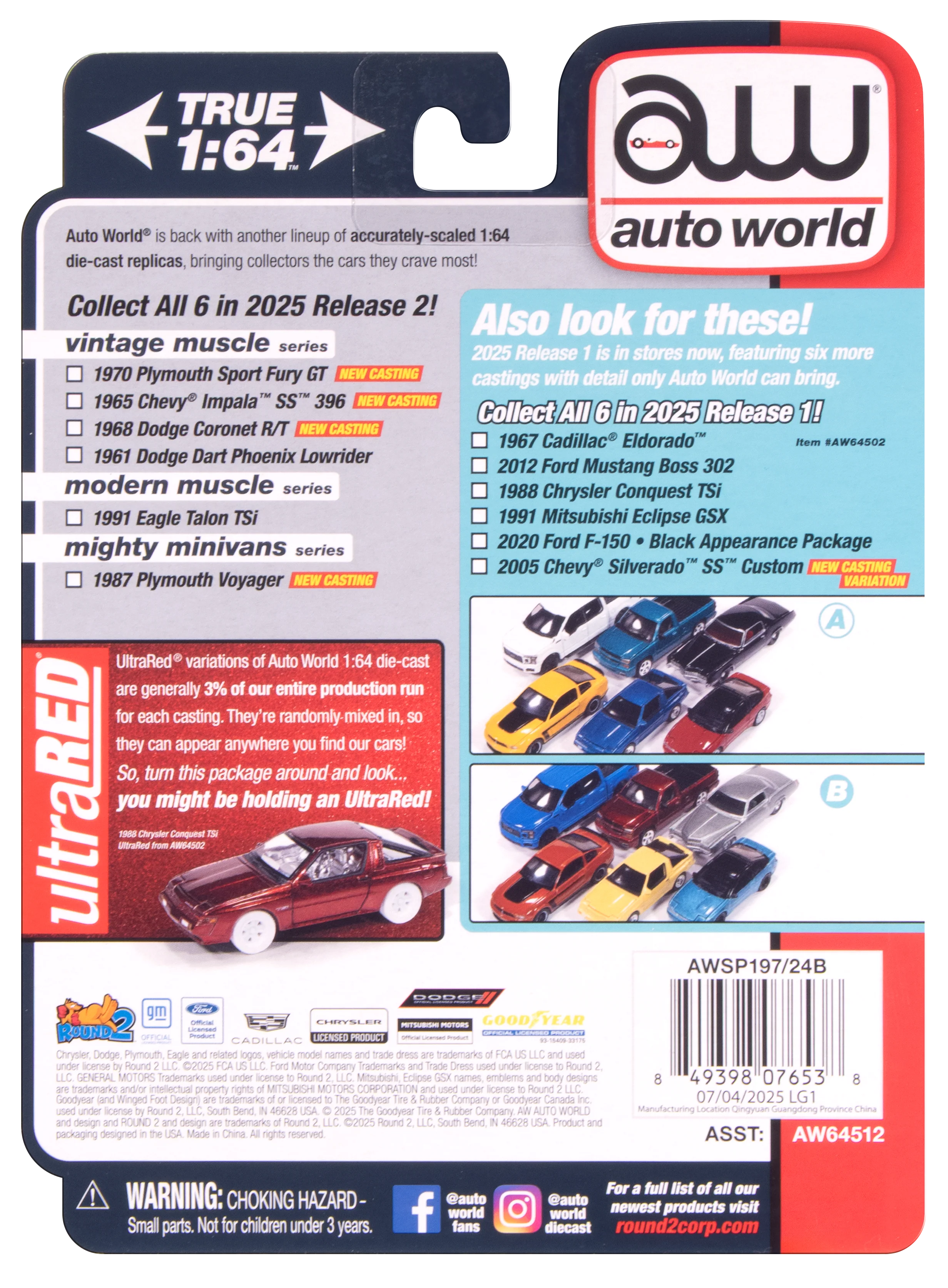Auto World Premium 2025 Release 2 Set B (6-Car Sealed Case) 1:64 Diecast - Image 9