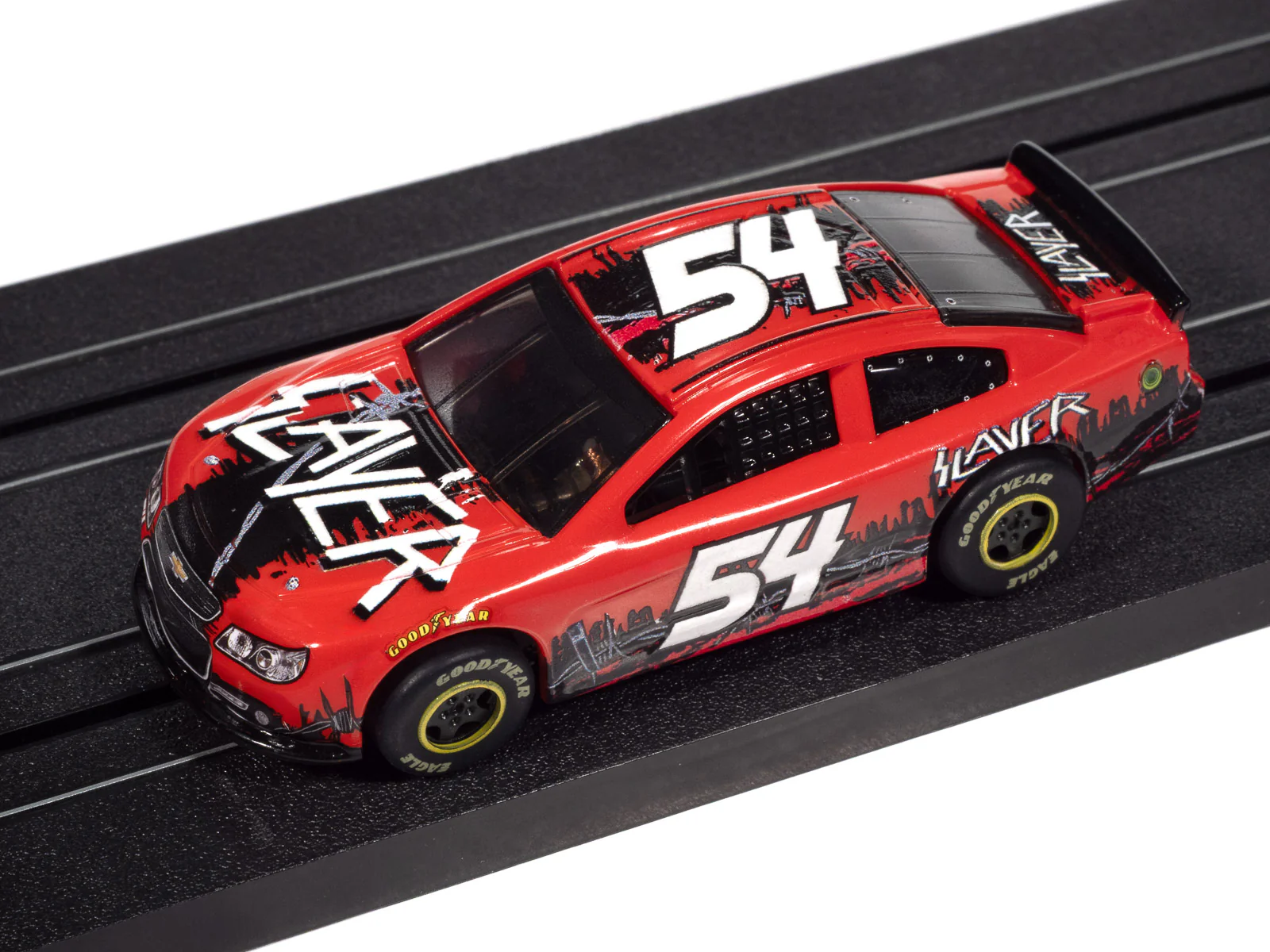 Auto World Super III 2015 Chevy SS Slayer (Red) HO Scale Slot Car - Image 4