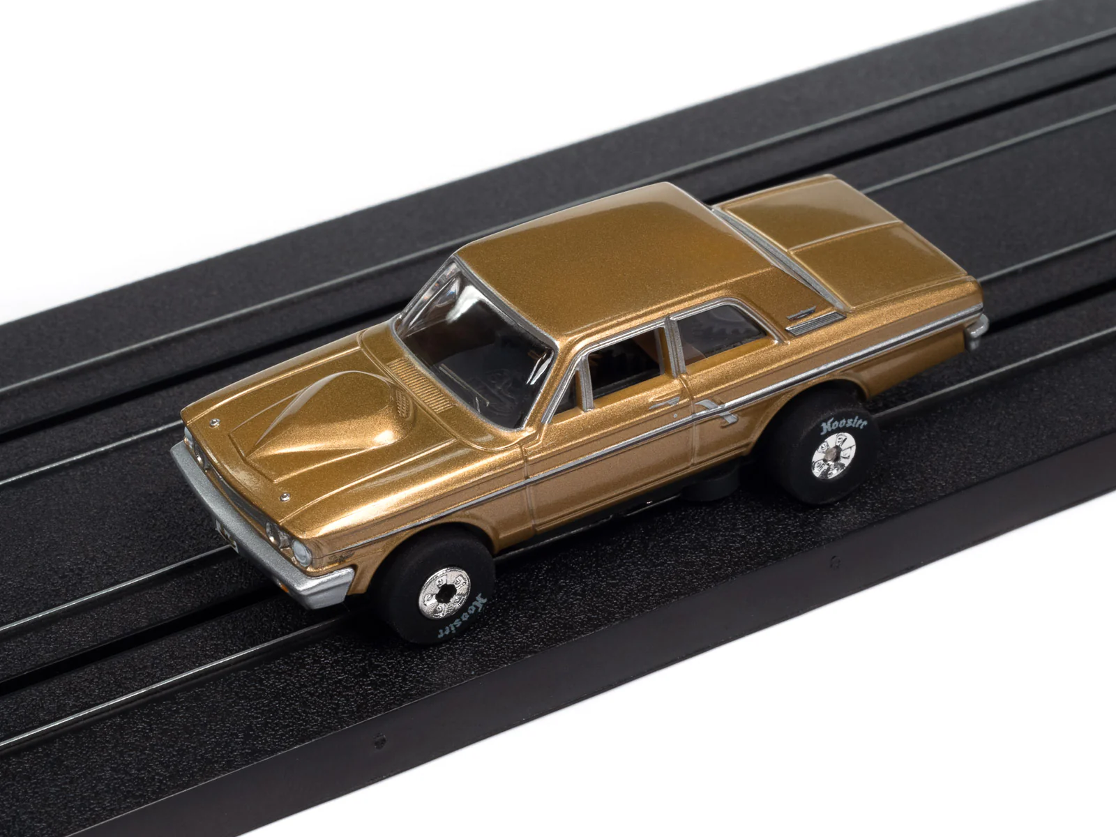 Auto World Thunderjet 1964 Ford Thunderbolt - Prairie Bronze HO Scale Slot Car - Image 4