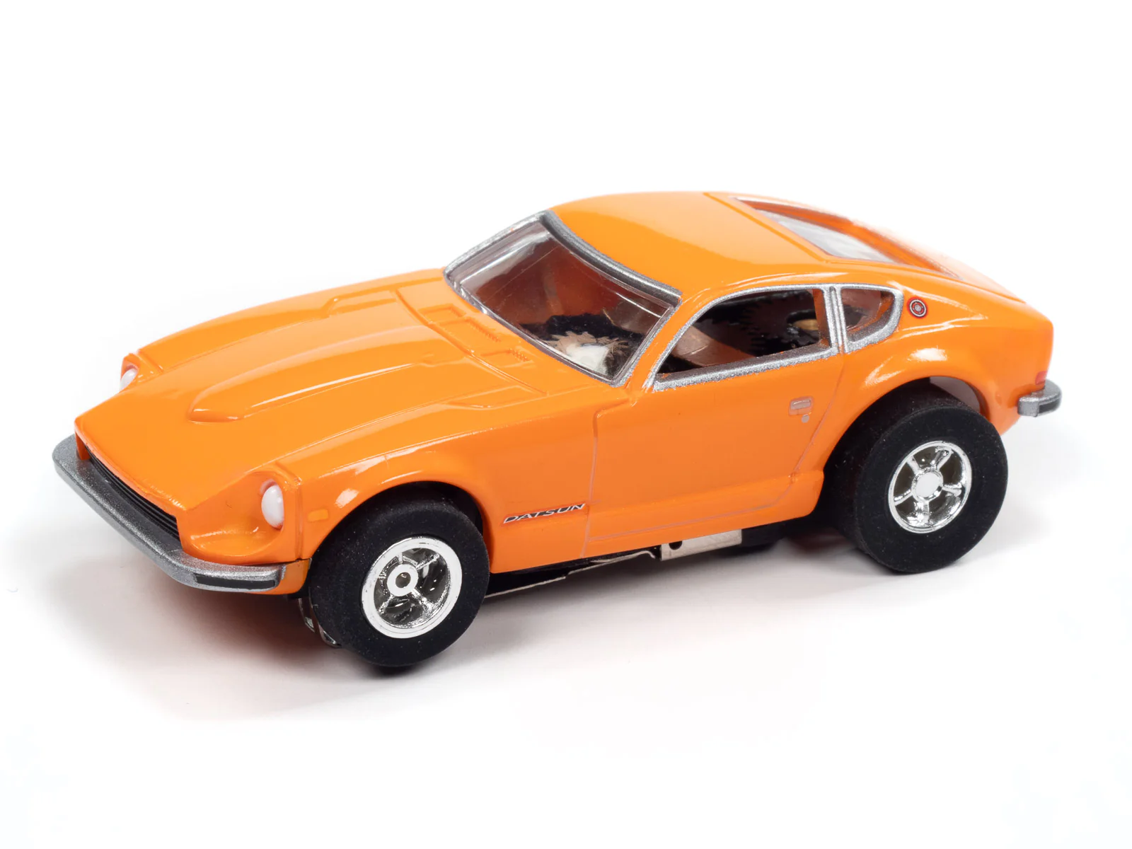 Auto World Xtraction 1973 Datsun 240z (Orange) HO Scale Slot Car - Image 2